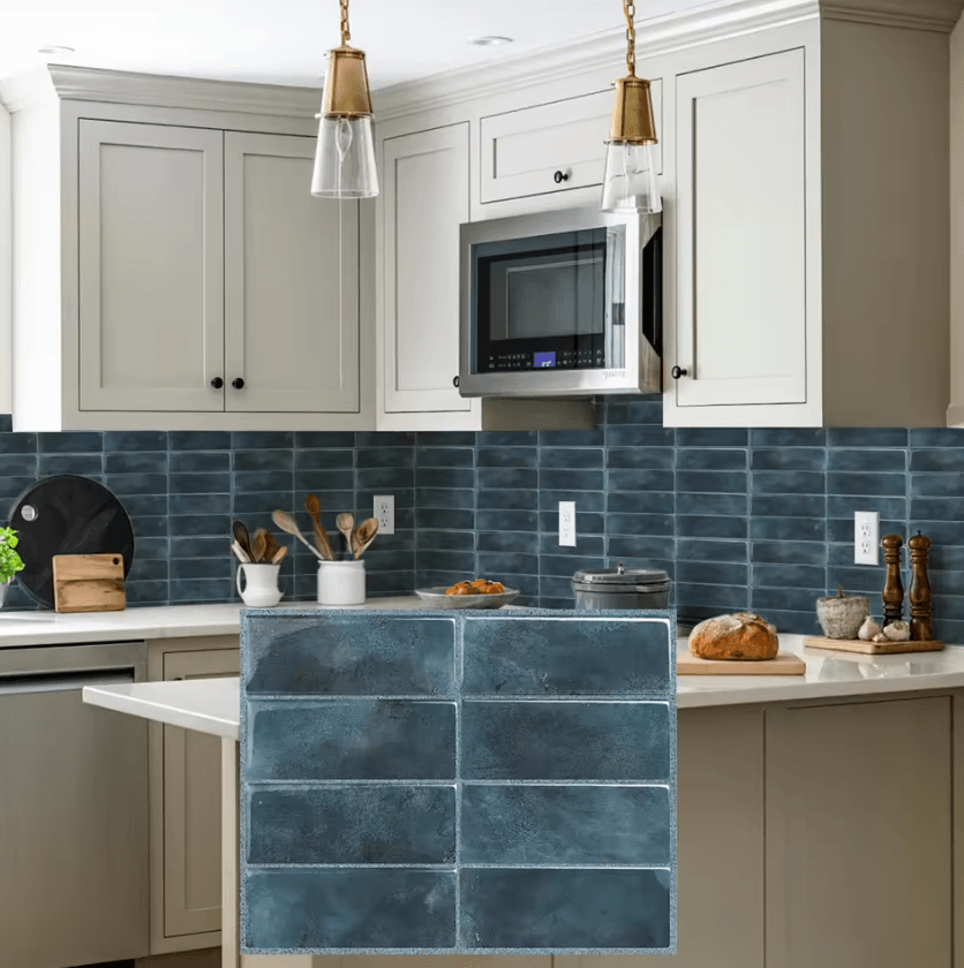 Heat Resistant Peel And Stick Backsplash Wall Tiles 10
