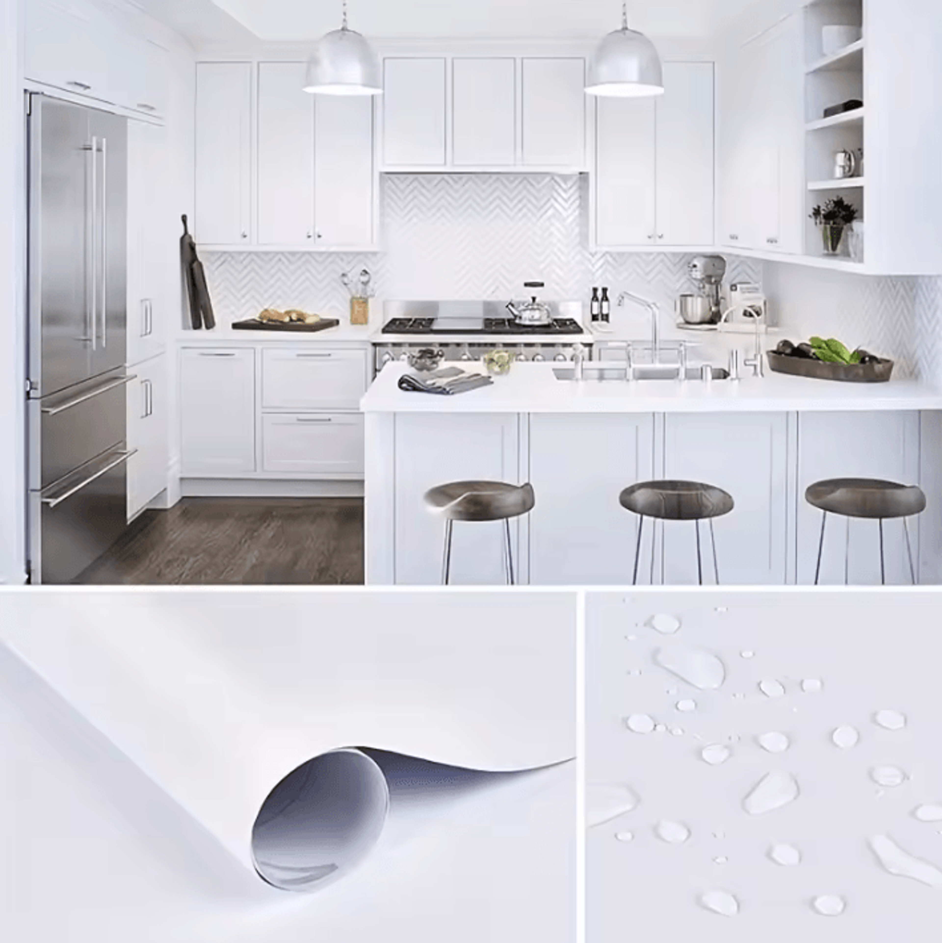 Matte Peel And Stick Waterproof Furniture Wallpaper 4