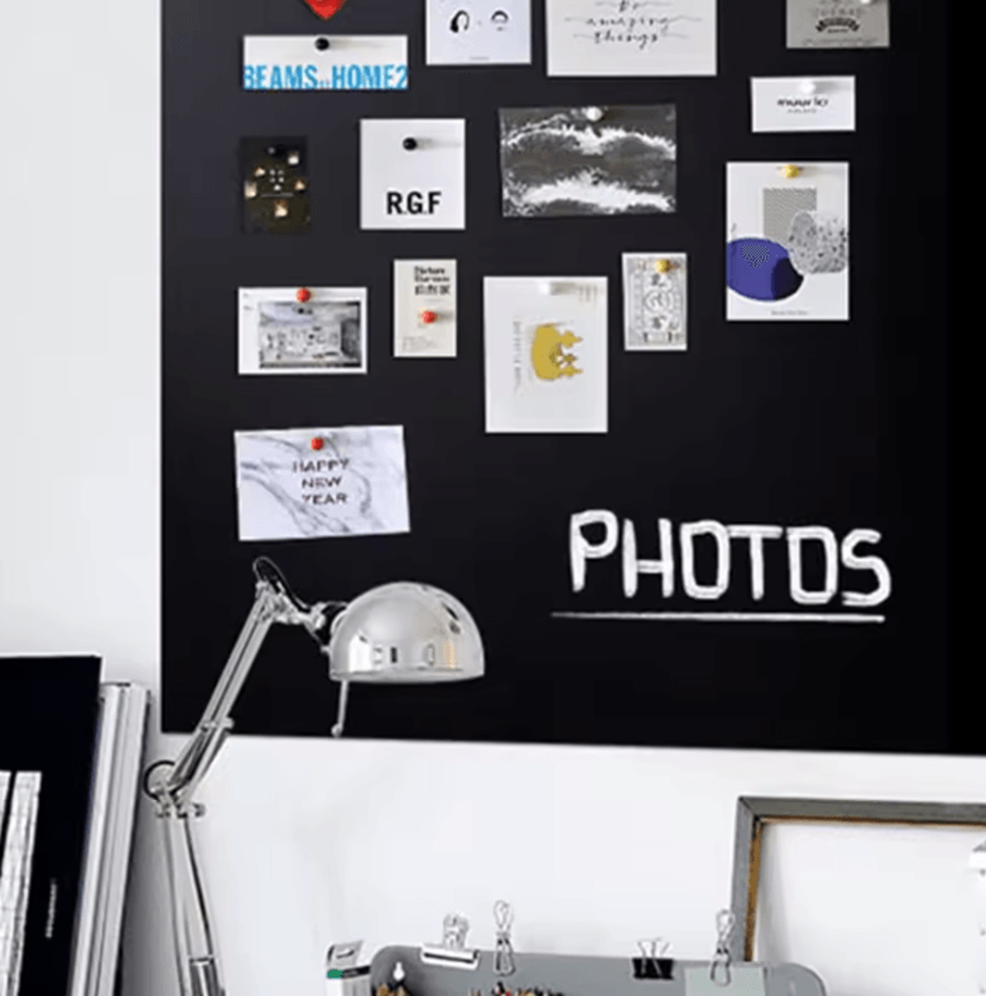 45x100cm Magnetic Chalkboard Wall Sticker Self Adhesive Drawing Board 2