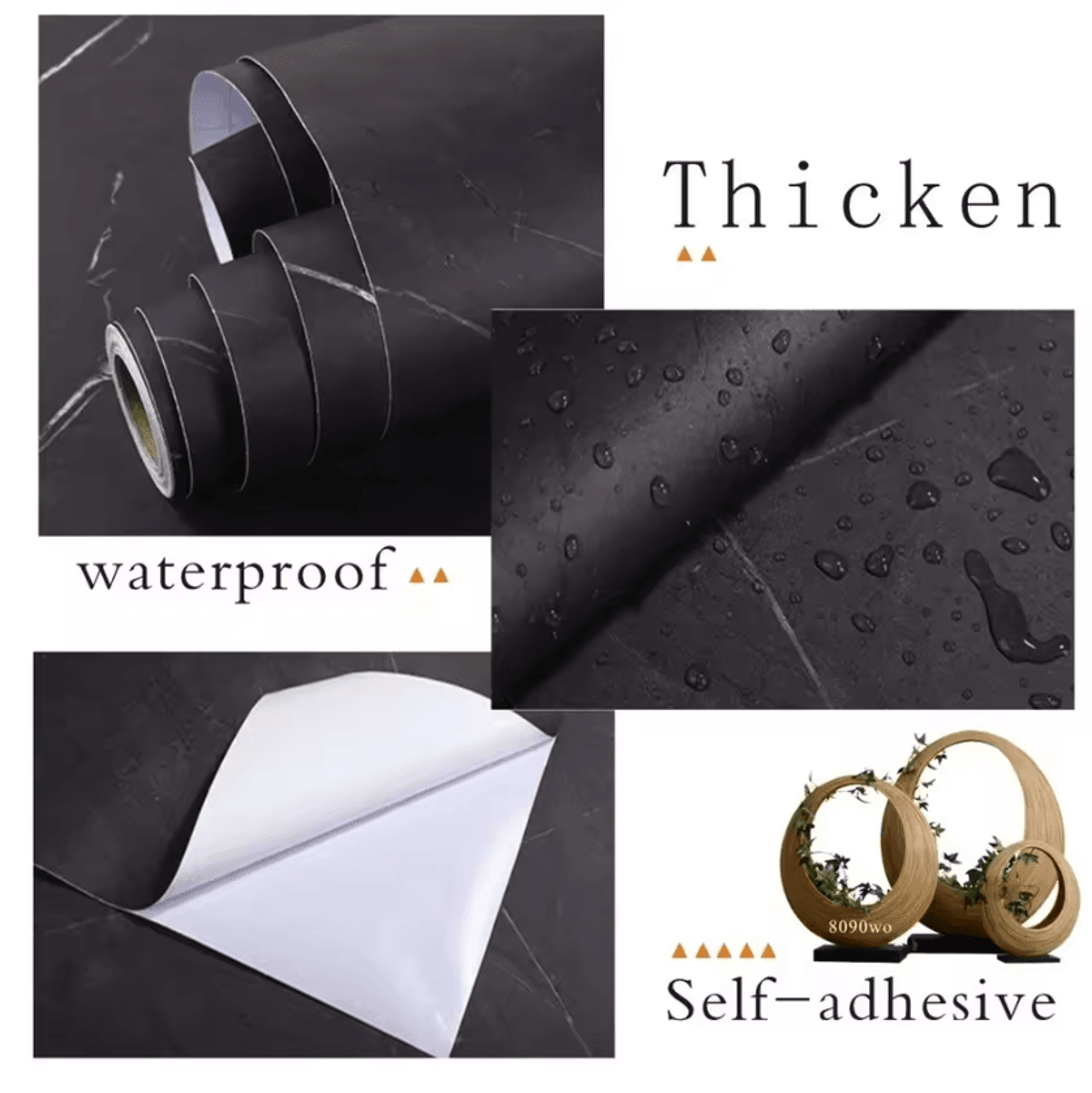 Matte Marble Peel And Stick Countertop And Furniture Wrap 2