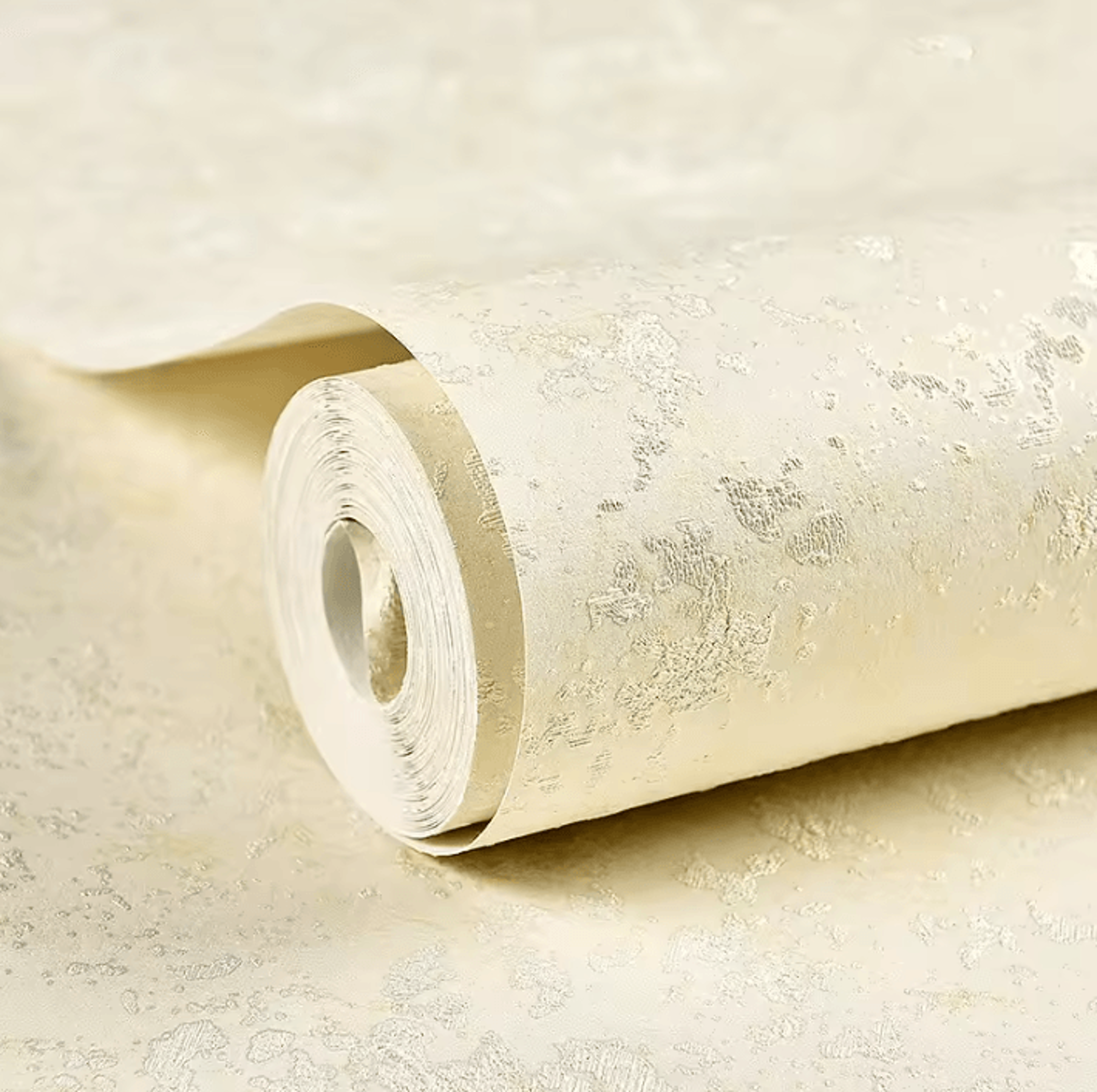 3D Textured Solid Color Non Adhesive Wallpaper 4