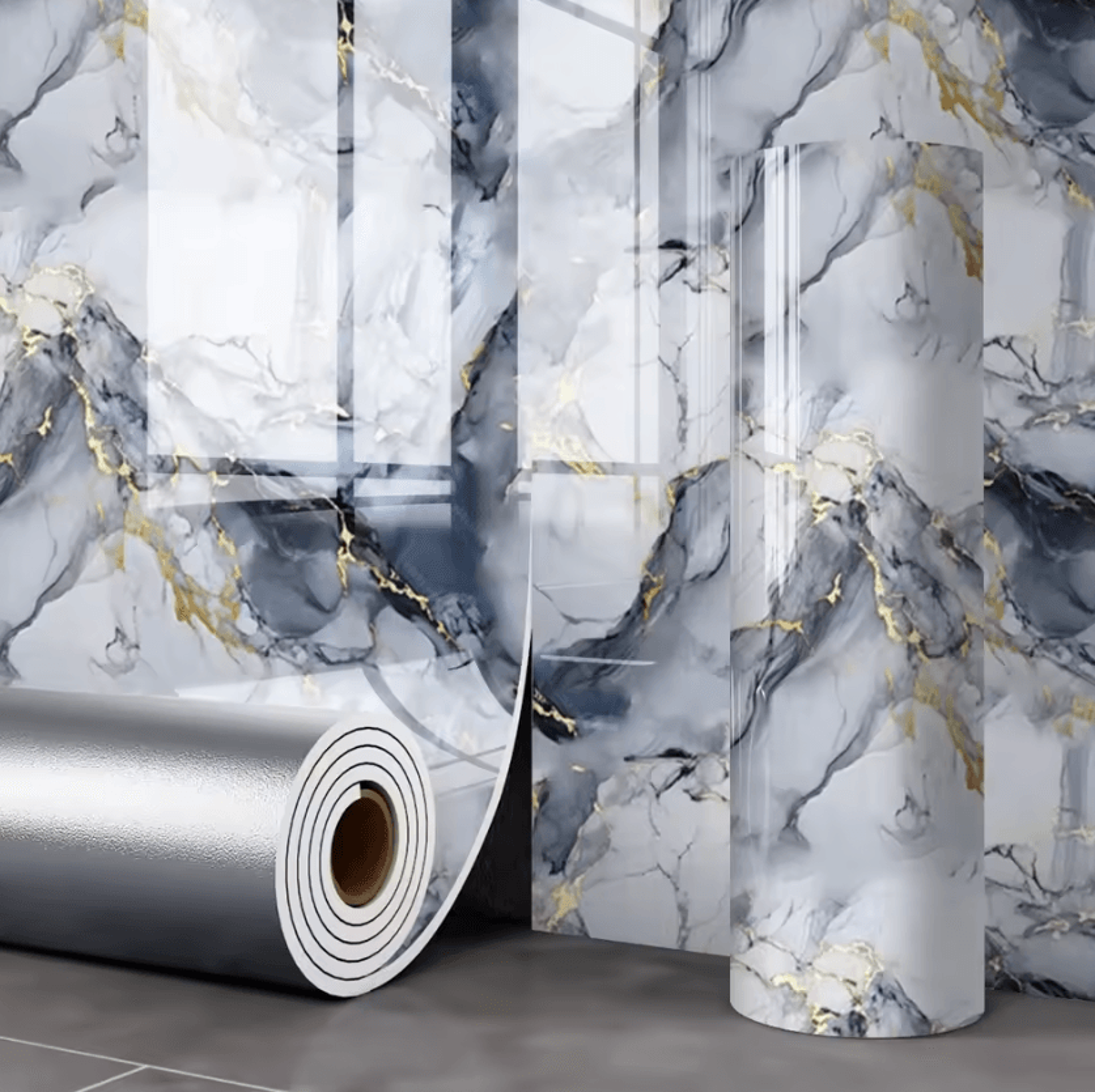 Luxury Gilded Marble Peel And Stick Wallpaper 3