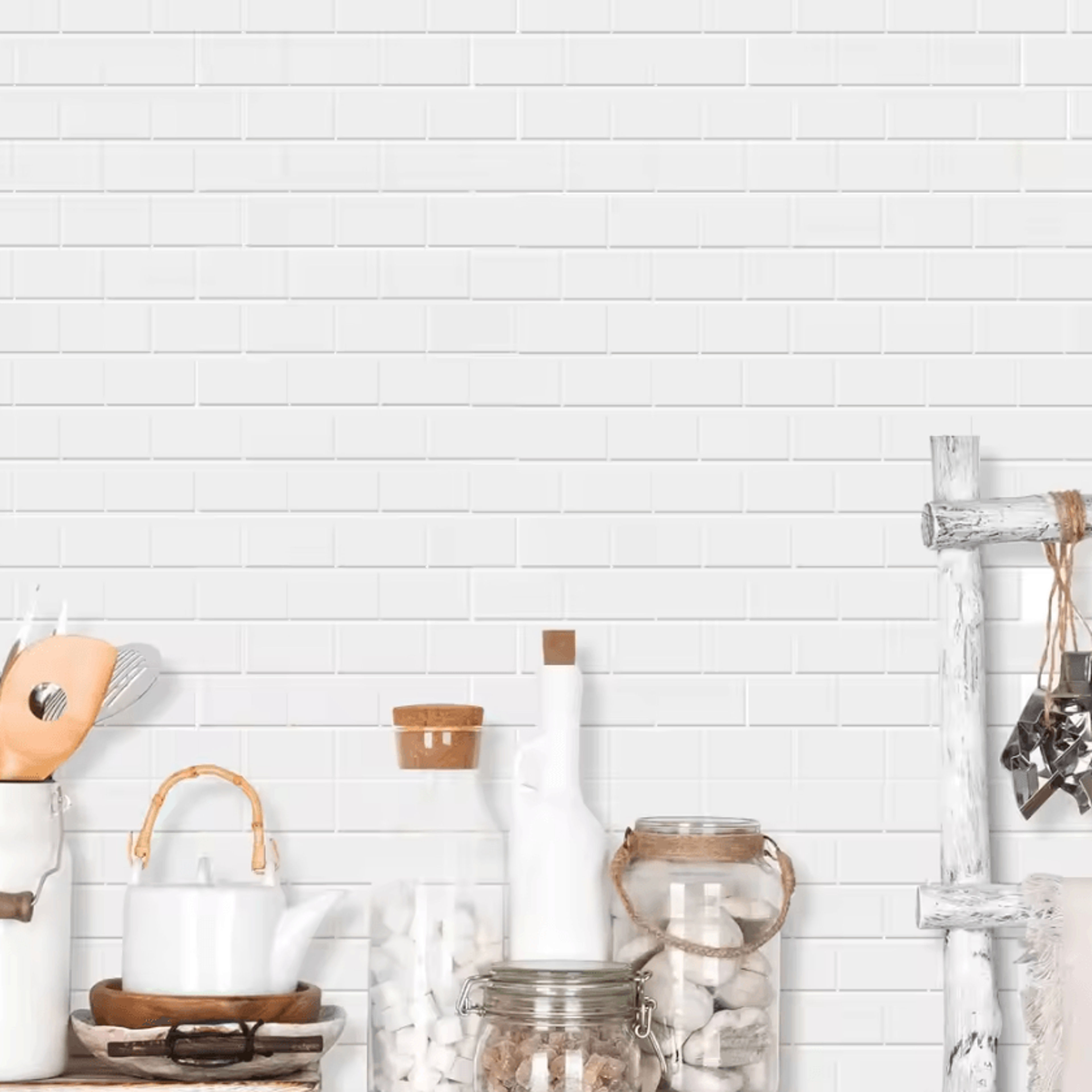 10 Piece 3D Subway Peel And Stick Backsplash Tiles 1