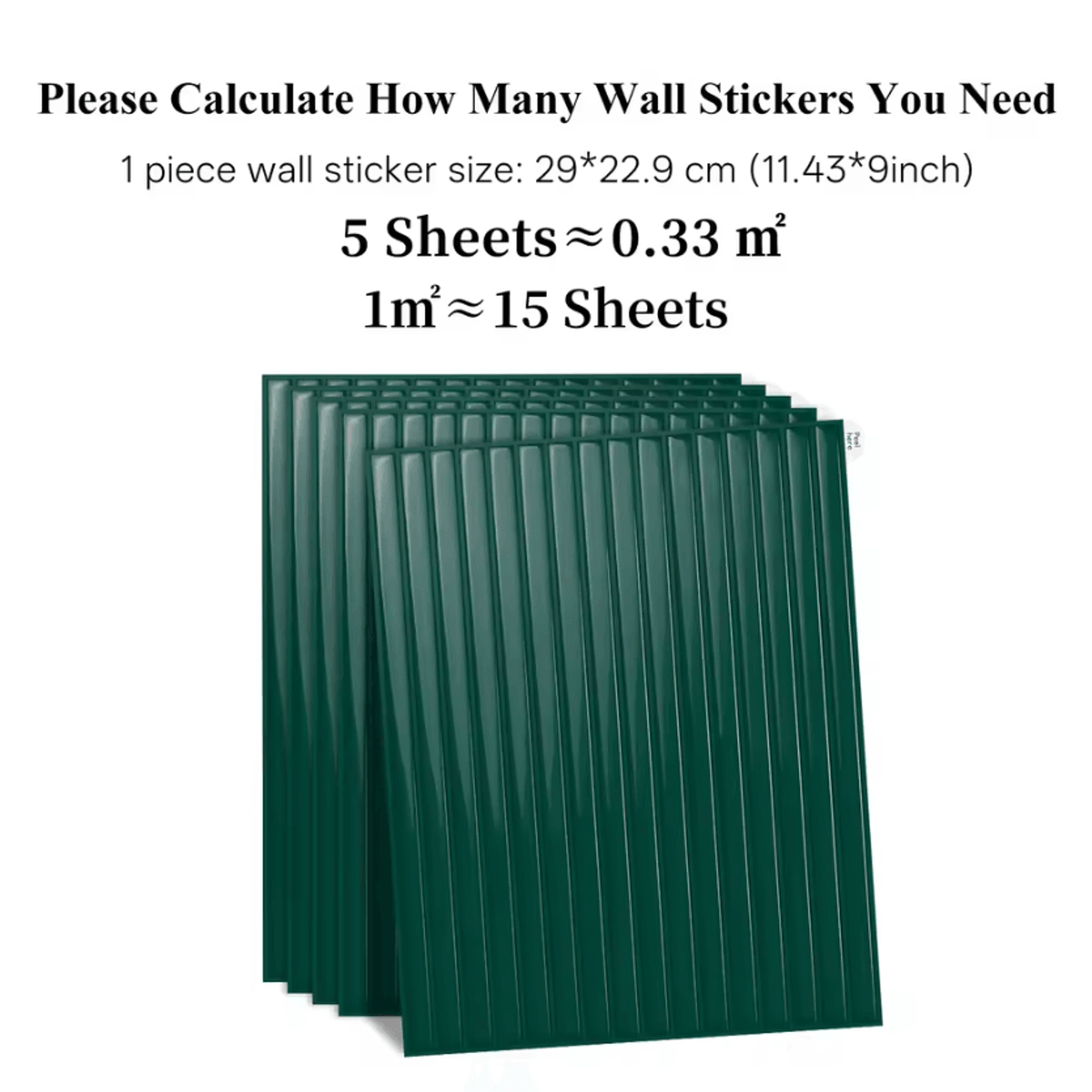 Waterproof Peel And Stick Backsplash Wall Tiles 5