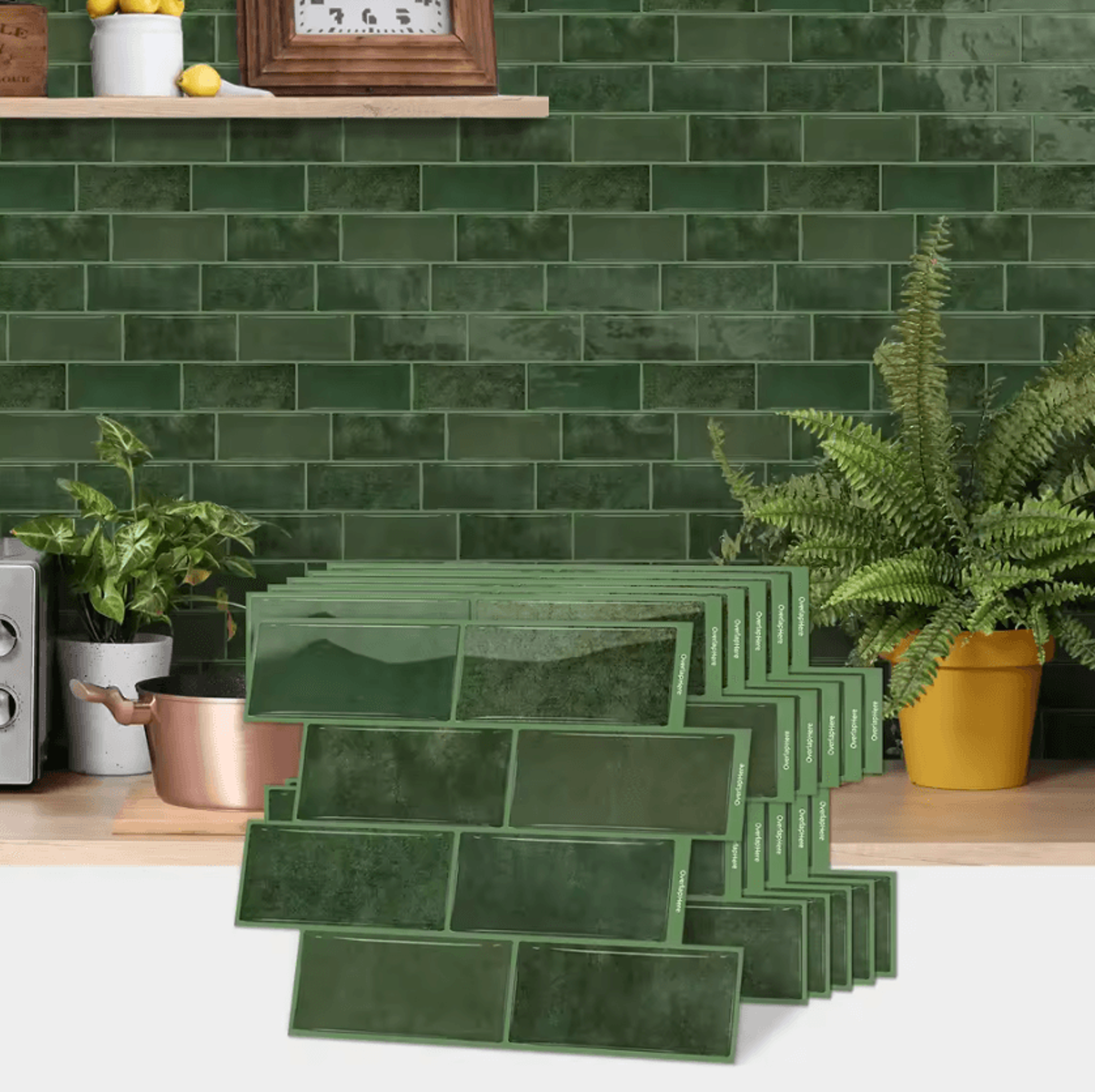 3D Waterproof Peel And Stick Decorative Wall Tiles 0