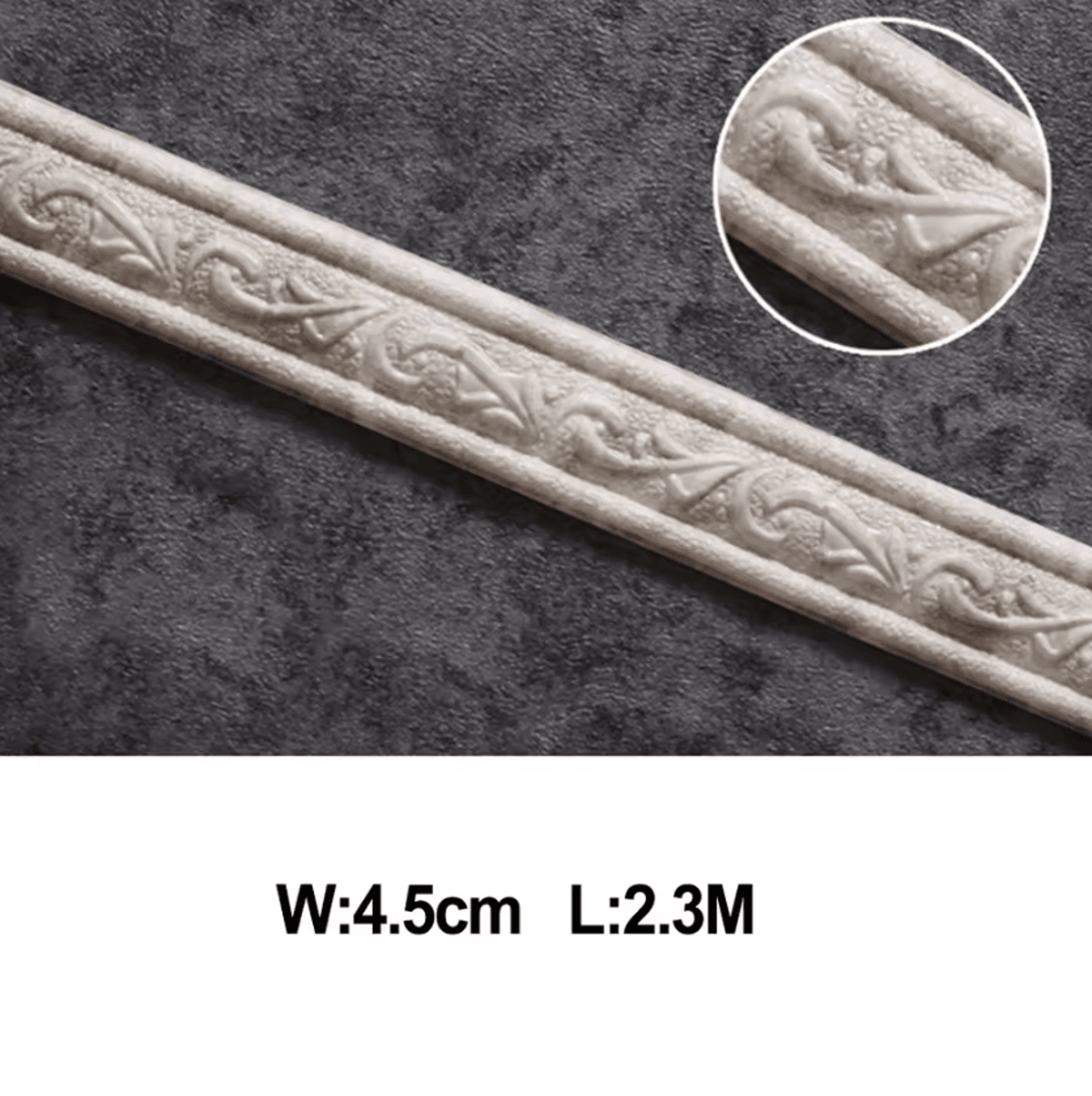 3D Foam Decorative Skirting And Wall Border Trim 6