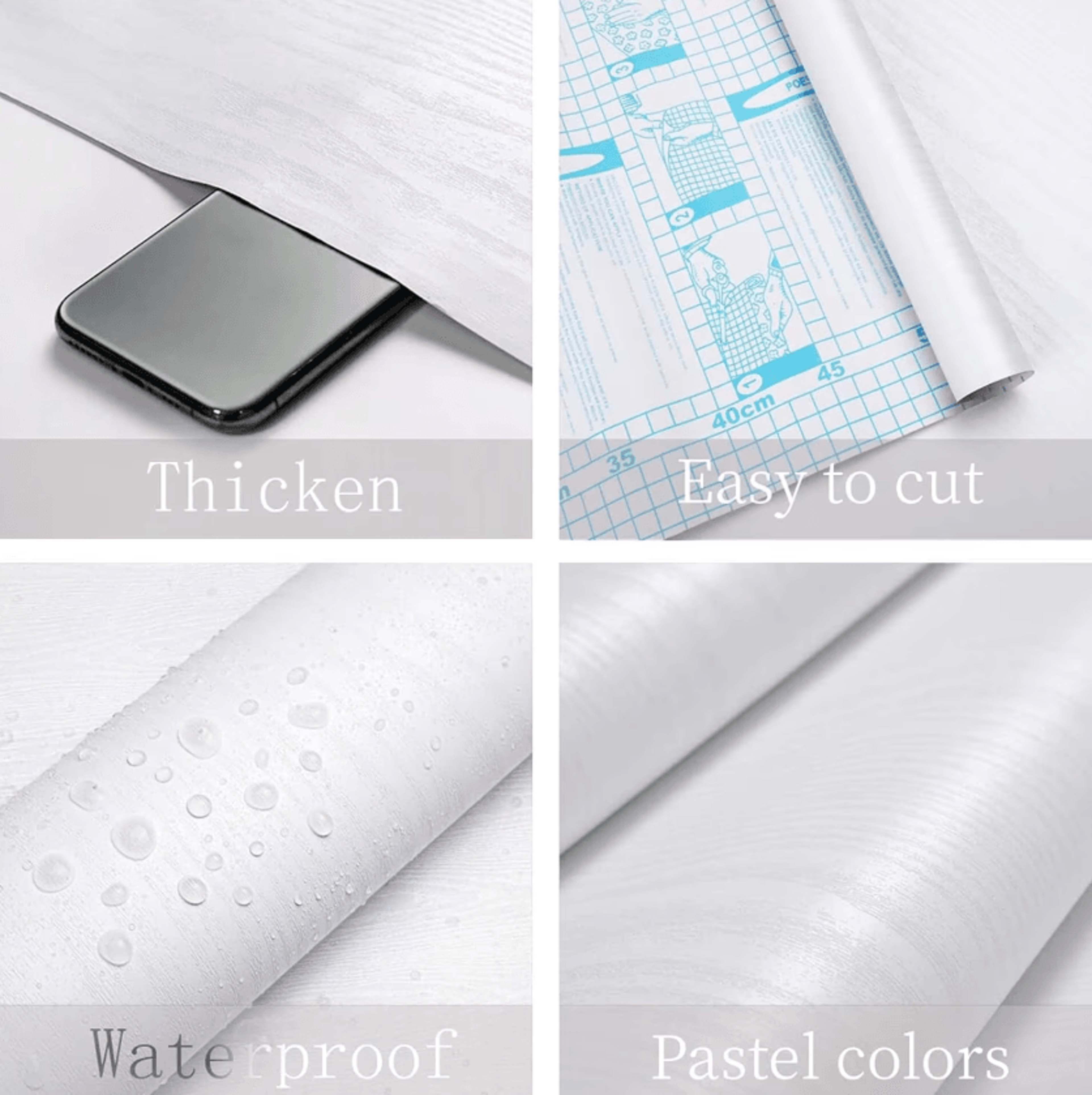 Classic Grain Peel And Stick Furniture And Countertop Wallpaper 1