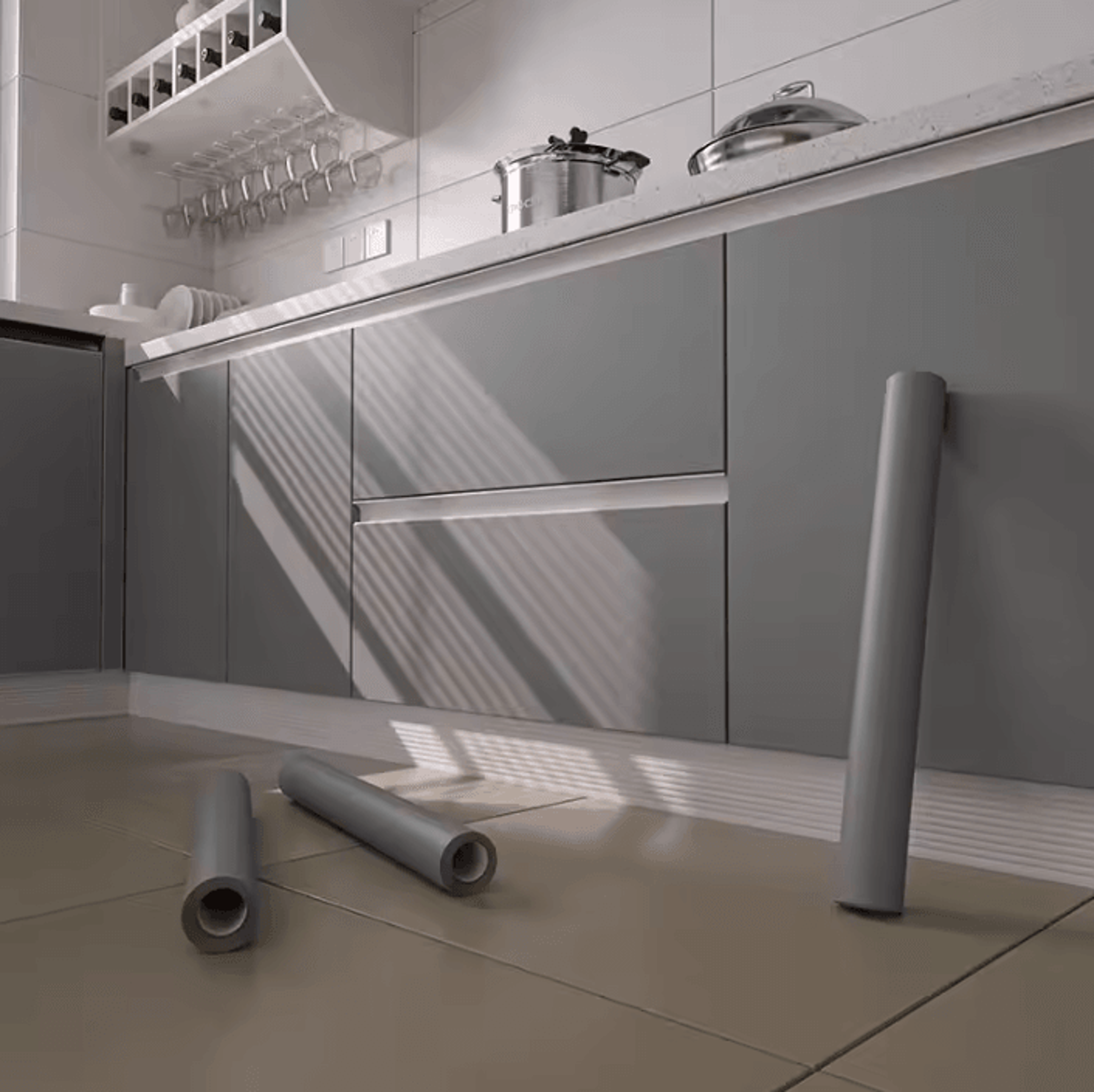 Thickened Waterproof PVC Peel And Stick Furniture Wallpaper 5
