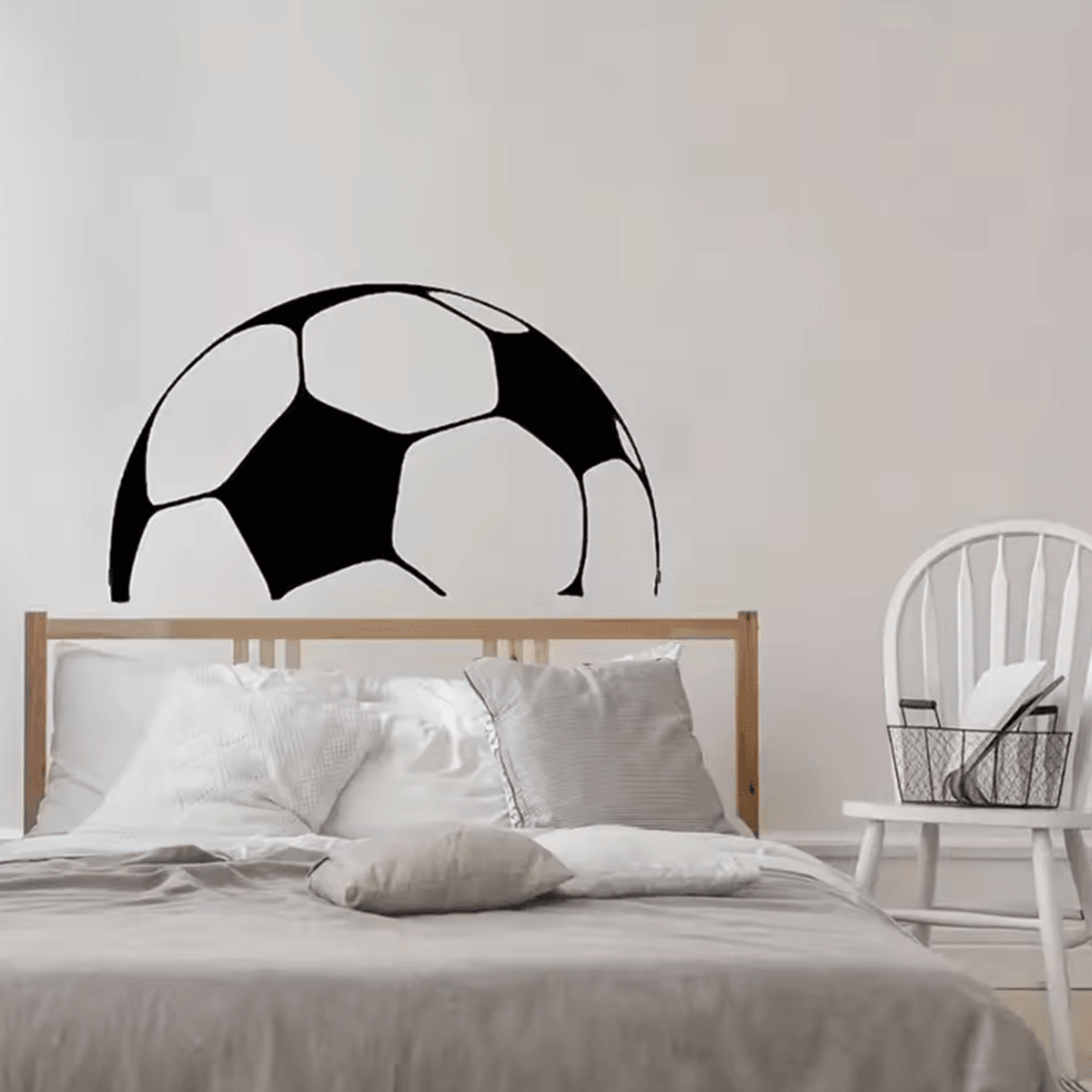 Waterproof Football Wall Sticker Self Adhesive Soccer Wall Decal 4