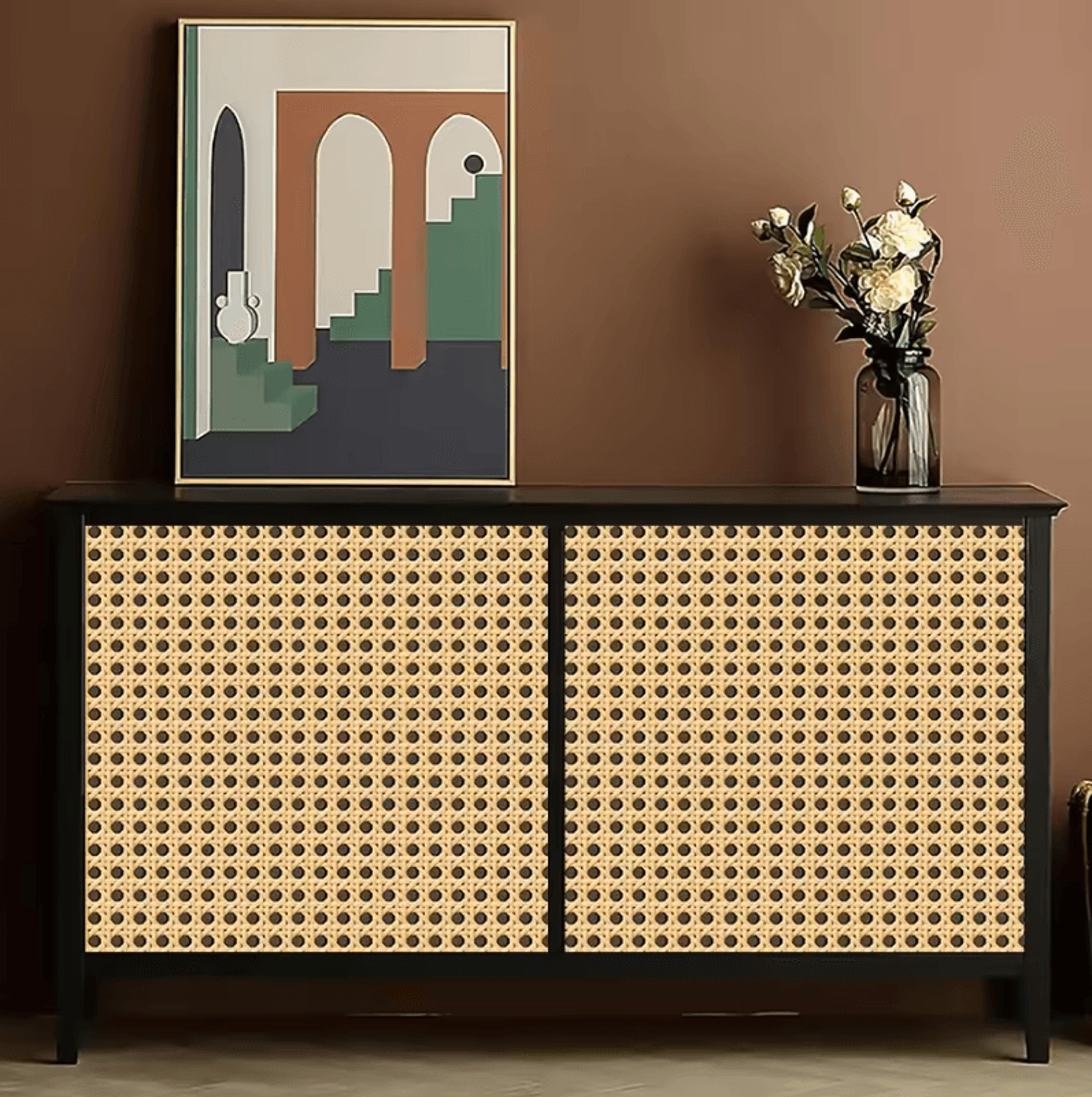Honeycomb Geometric Peel And Stick Wallpaper 3