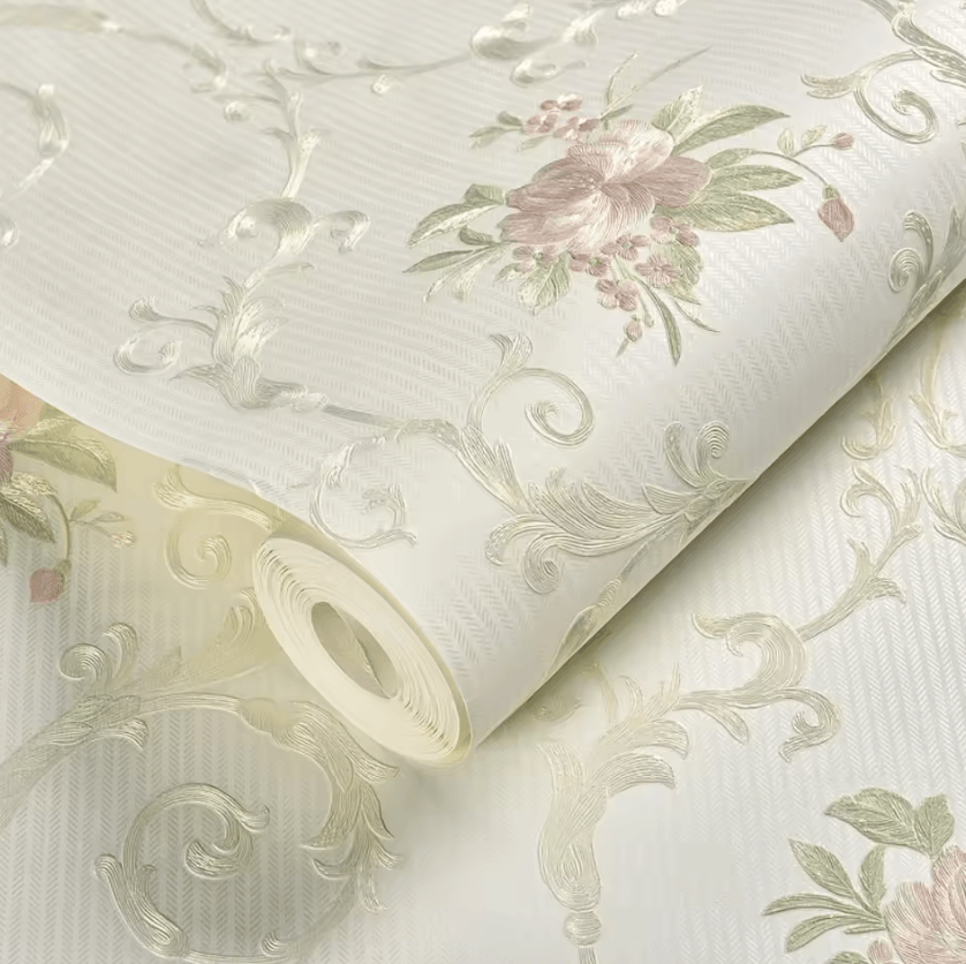 Vintage Floral Peel And Stick Wallpaper 8