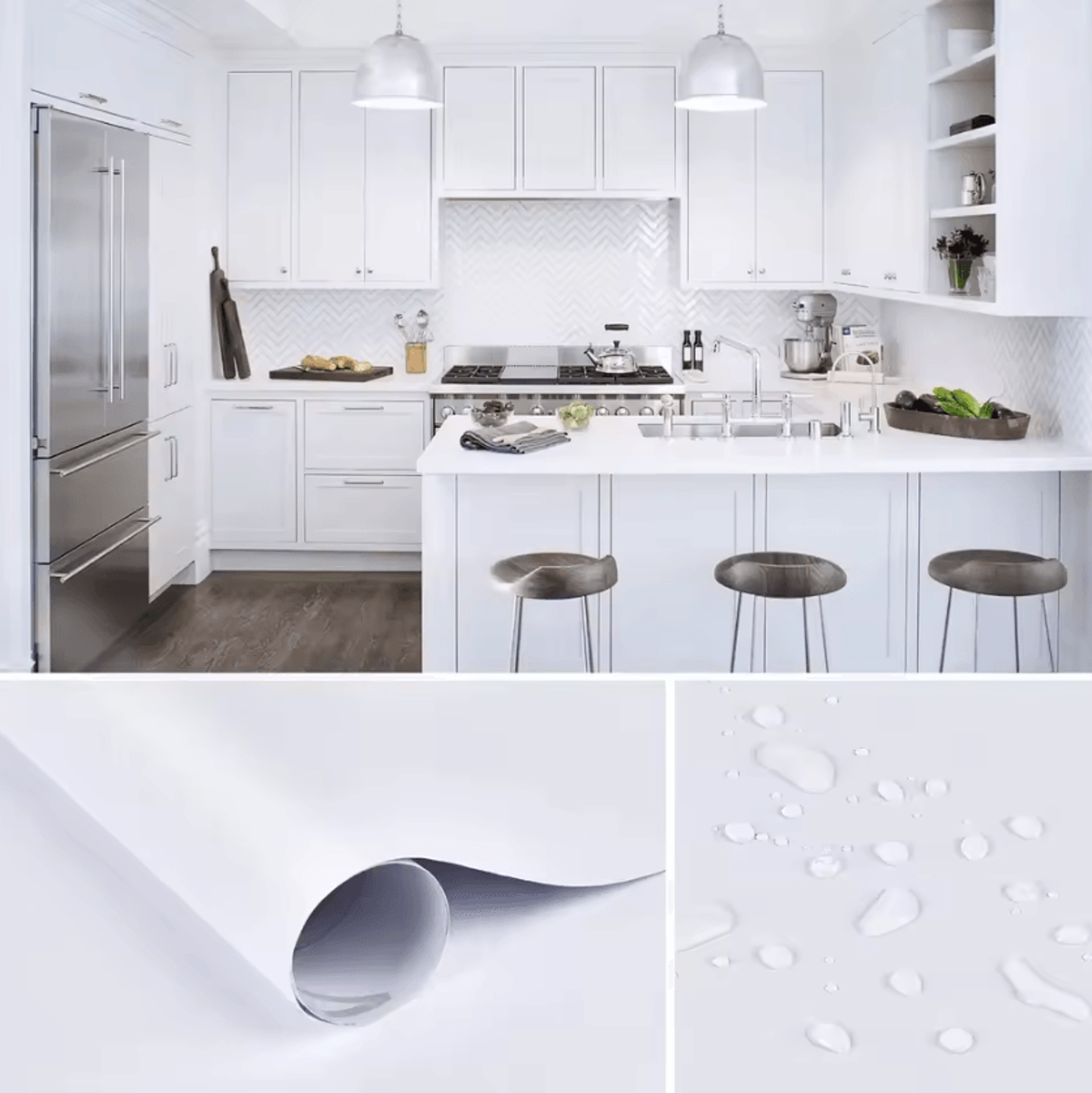 Matte Peel And Sticks Waterproof Wallpaper 1