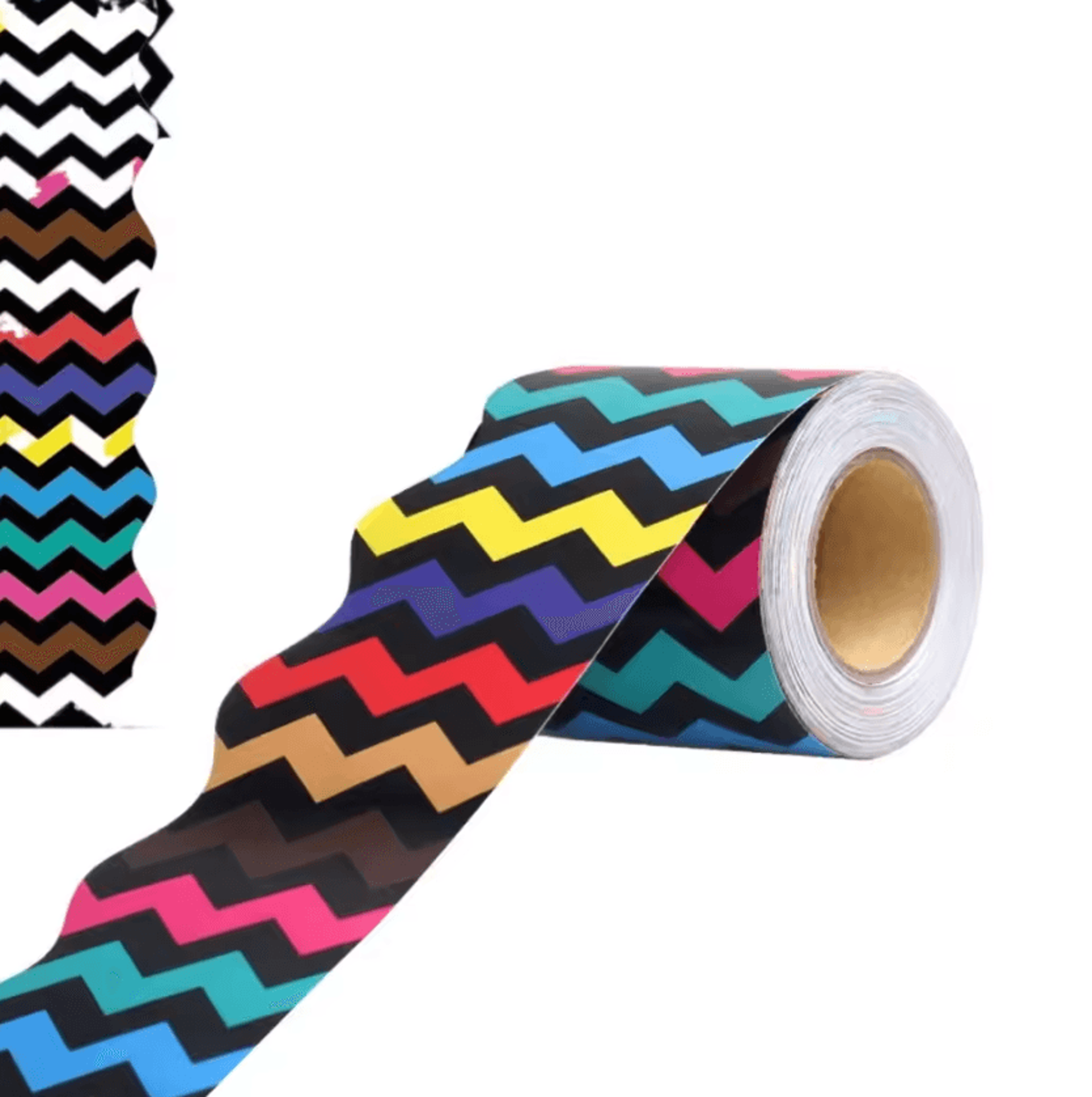 10M Colorful Wavy Bulletin Board Border 7