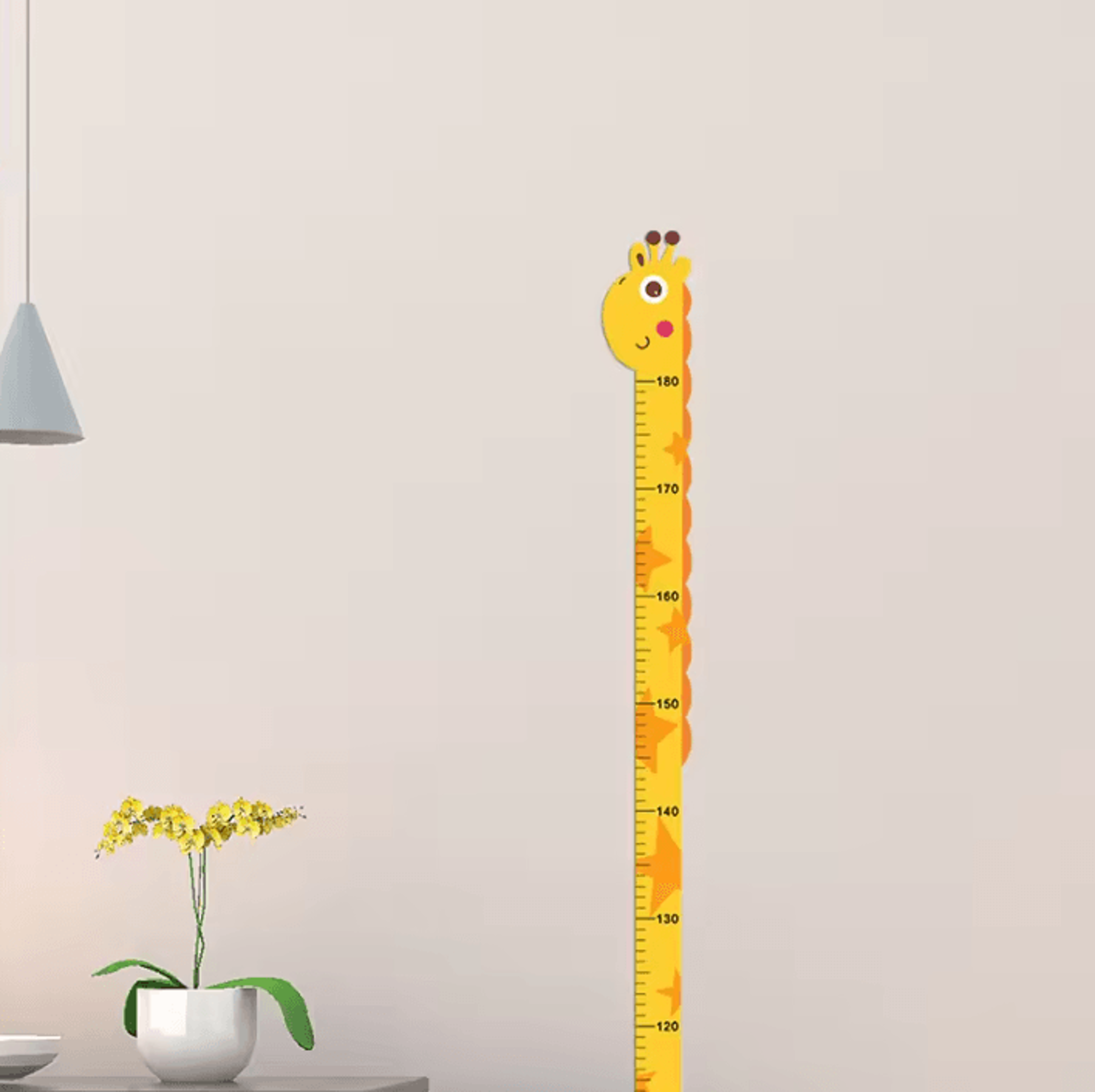 Kids Animal Growth Chart Wall Sticker 2