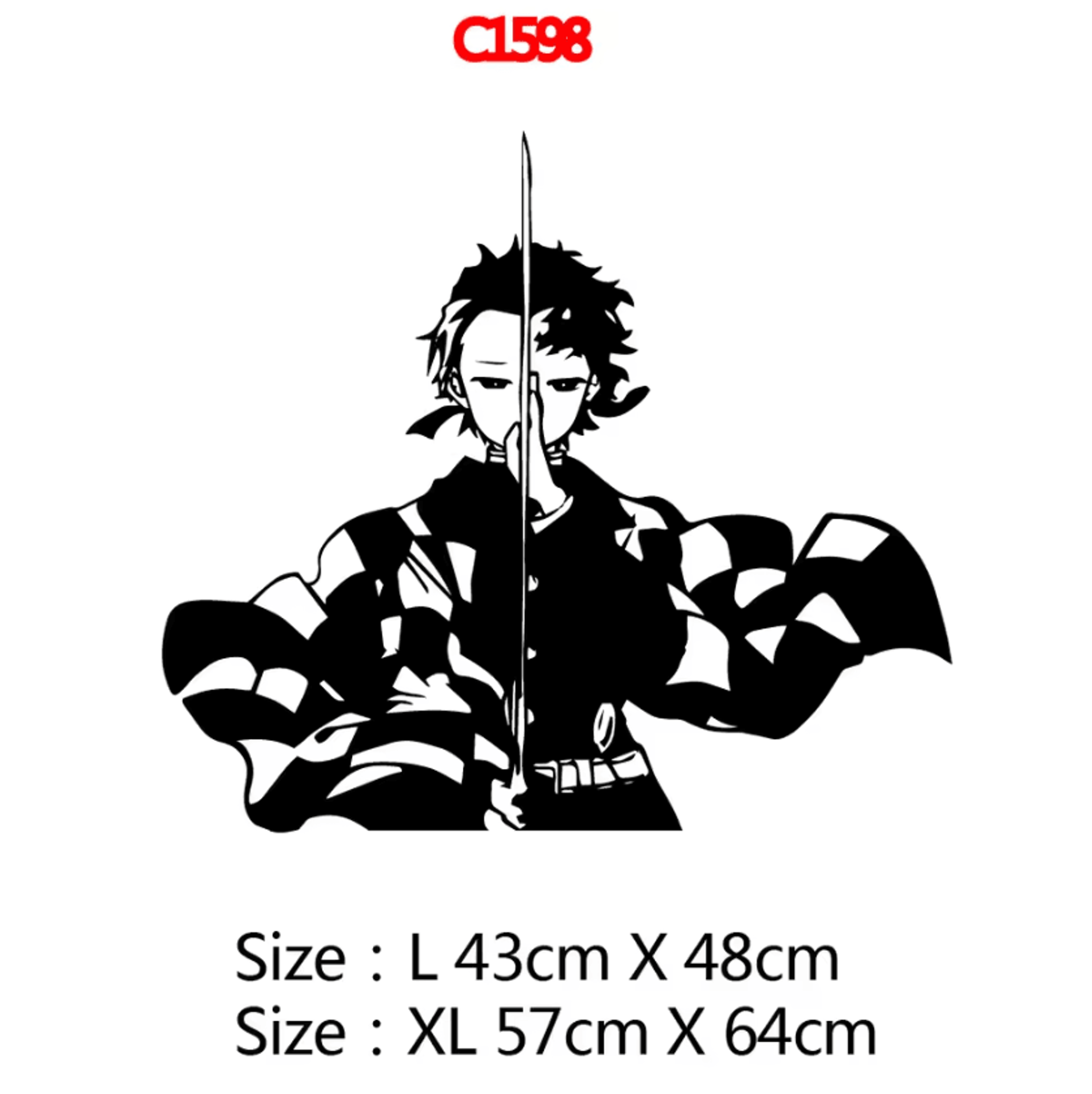 Demon Slayer Anime Peel And Stick Wall Decal 8