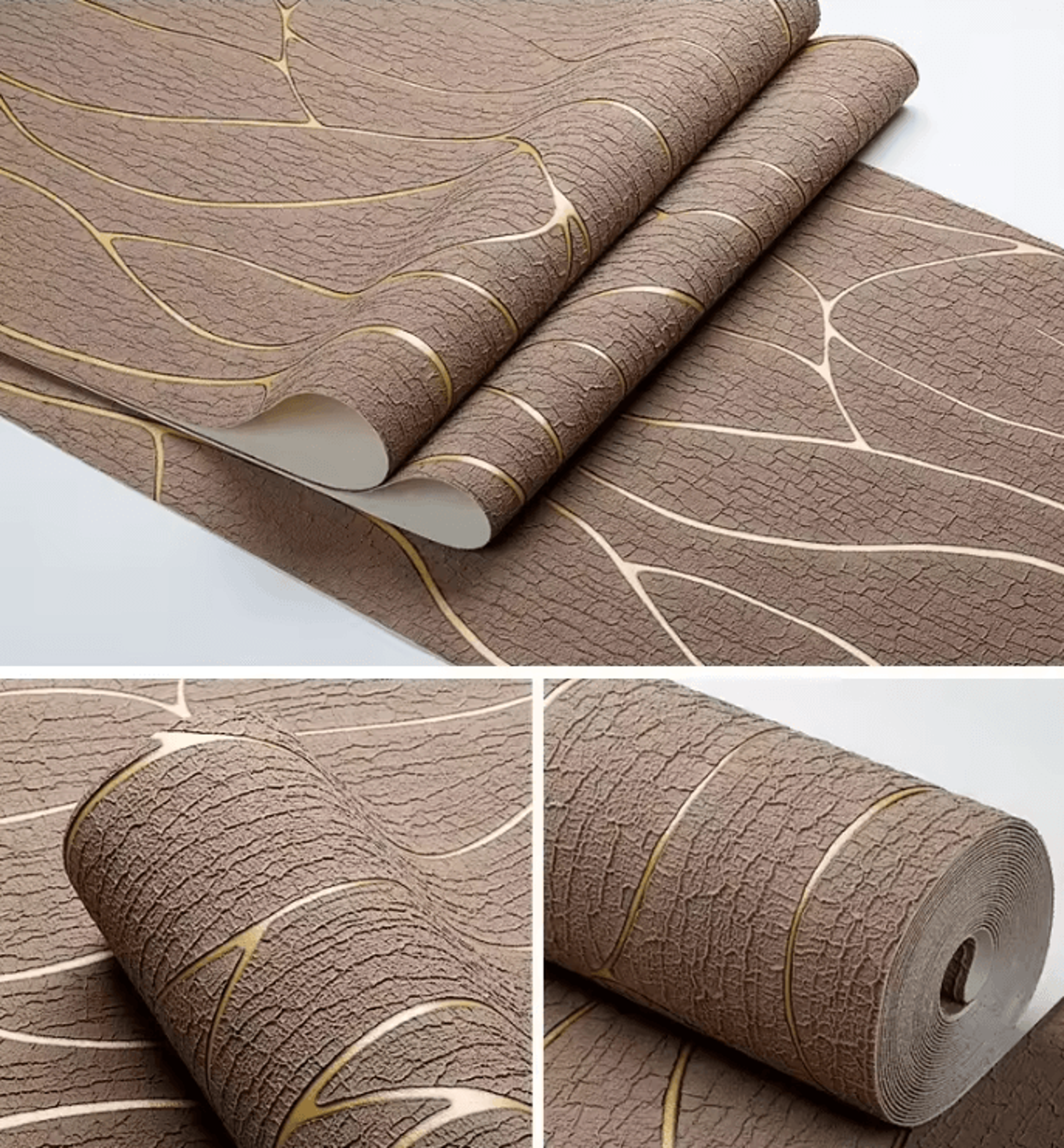 Modern 3D Non Woven Textured Wallpaper 7