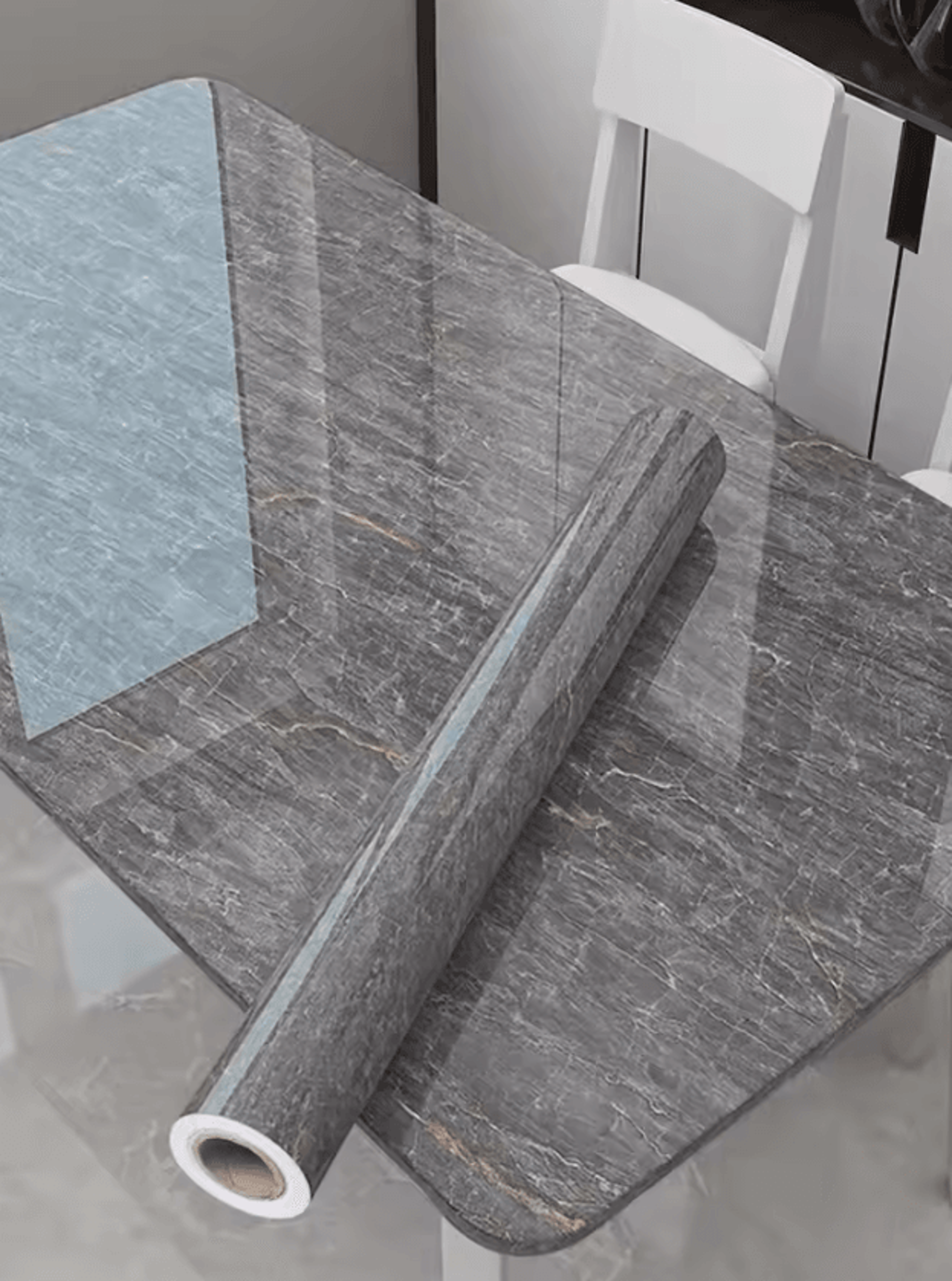 Marble Peel And Stick Kitchen Countertop Wallpaper 12