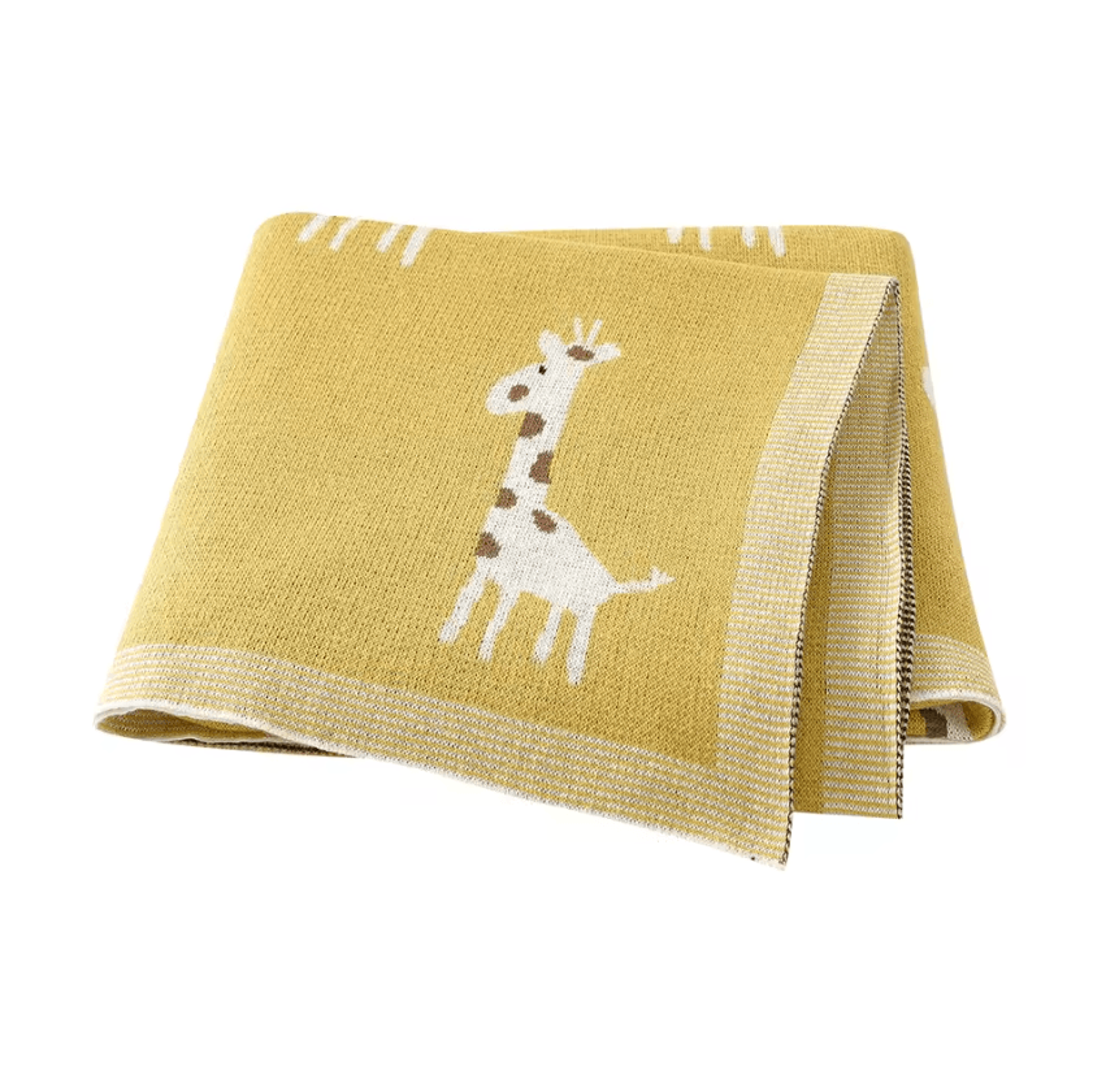 Soft Cotton Knitted Baby Blanket For Newborns 2