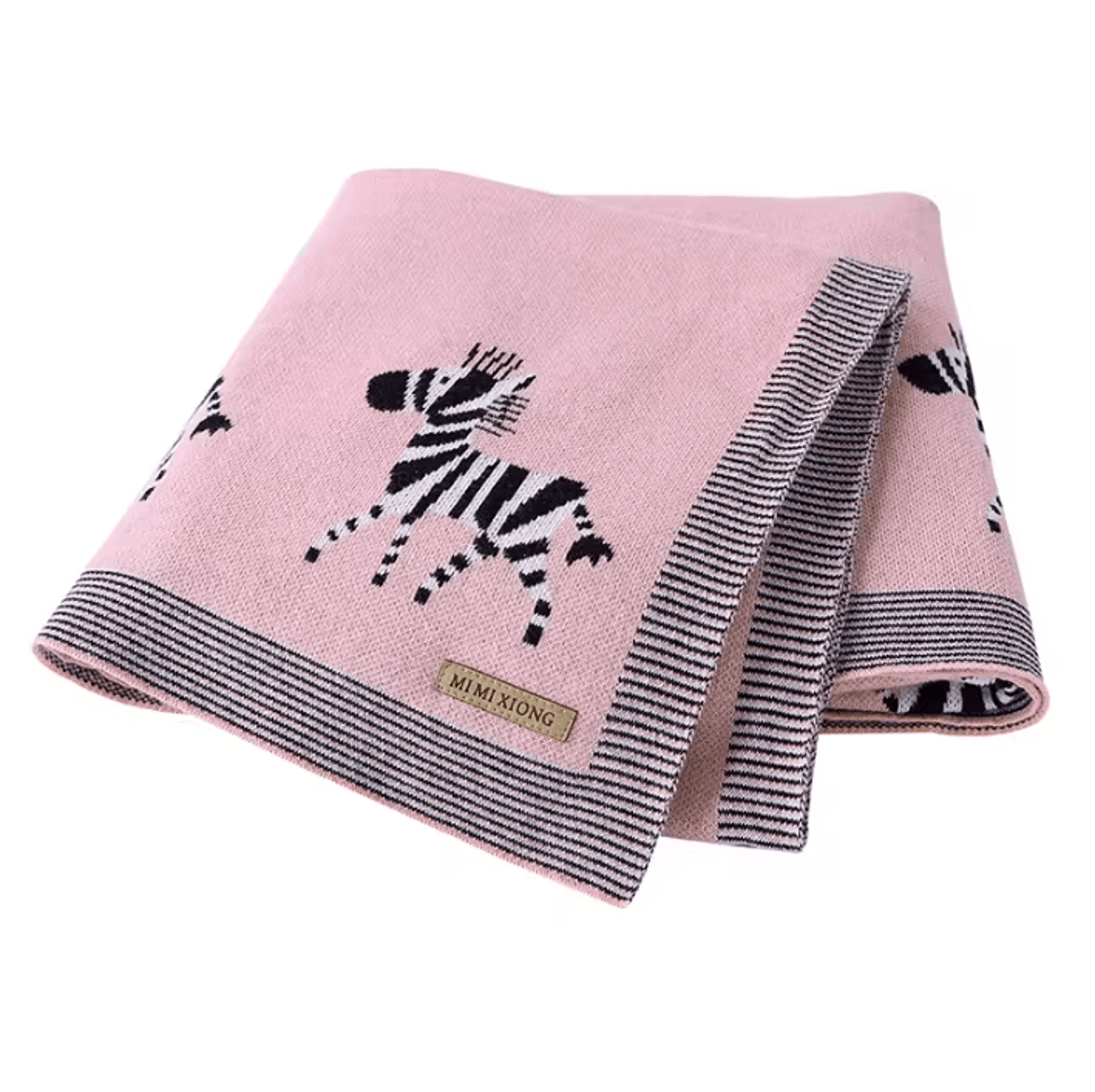 Soft Cotton Knitted Baby Blanket For Newborns 12