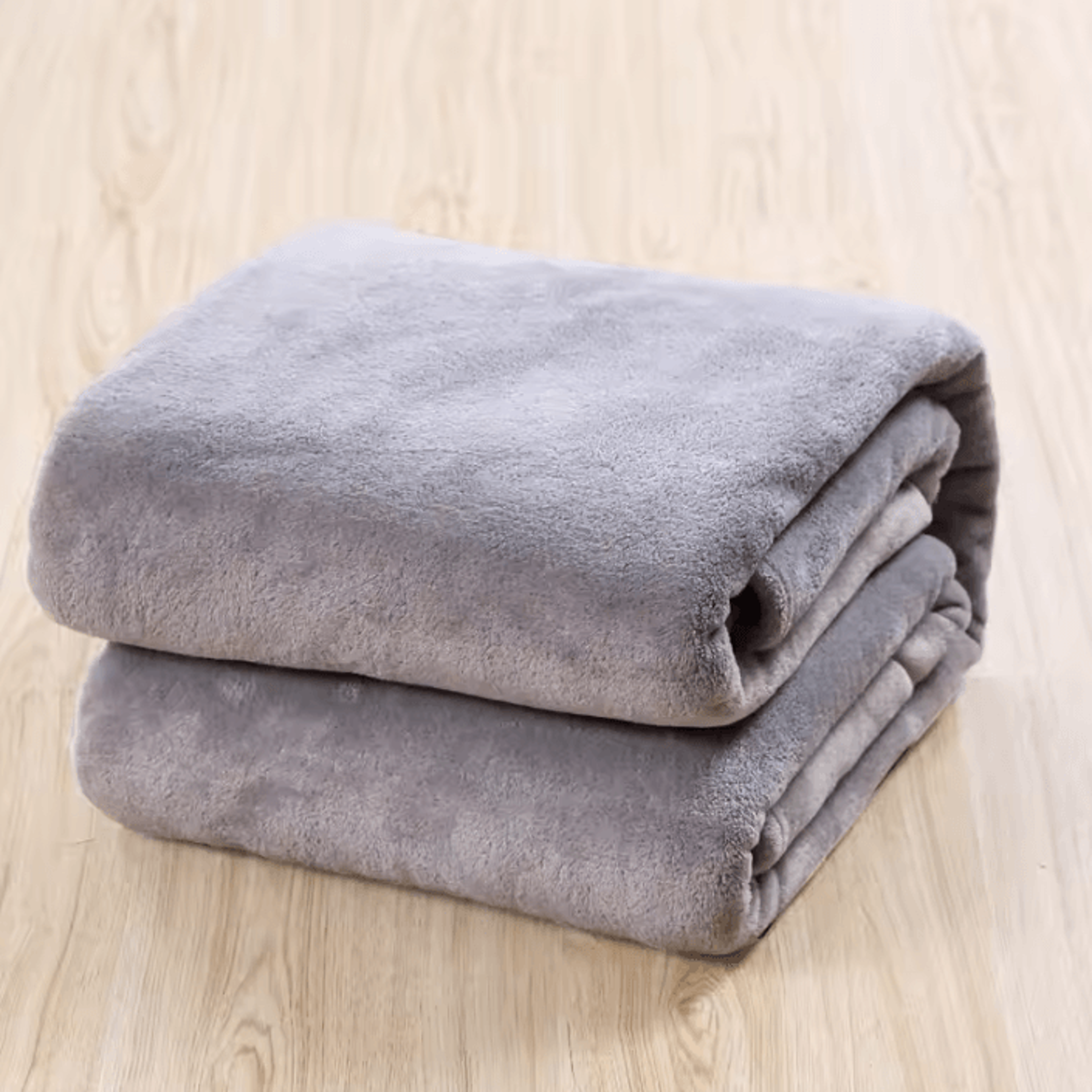 Solid Color Flannel Bed And Sofa Blanket 10