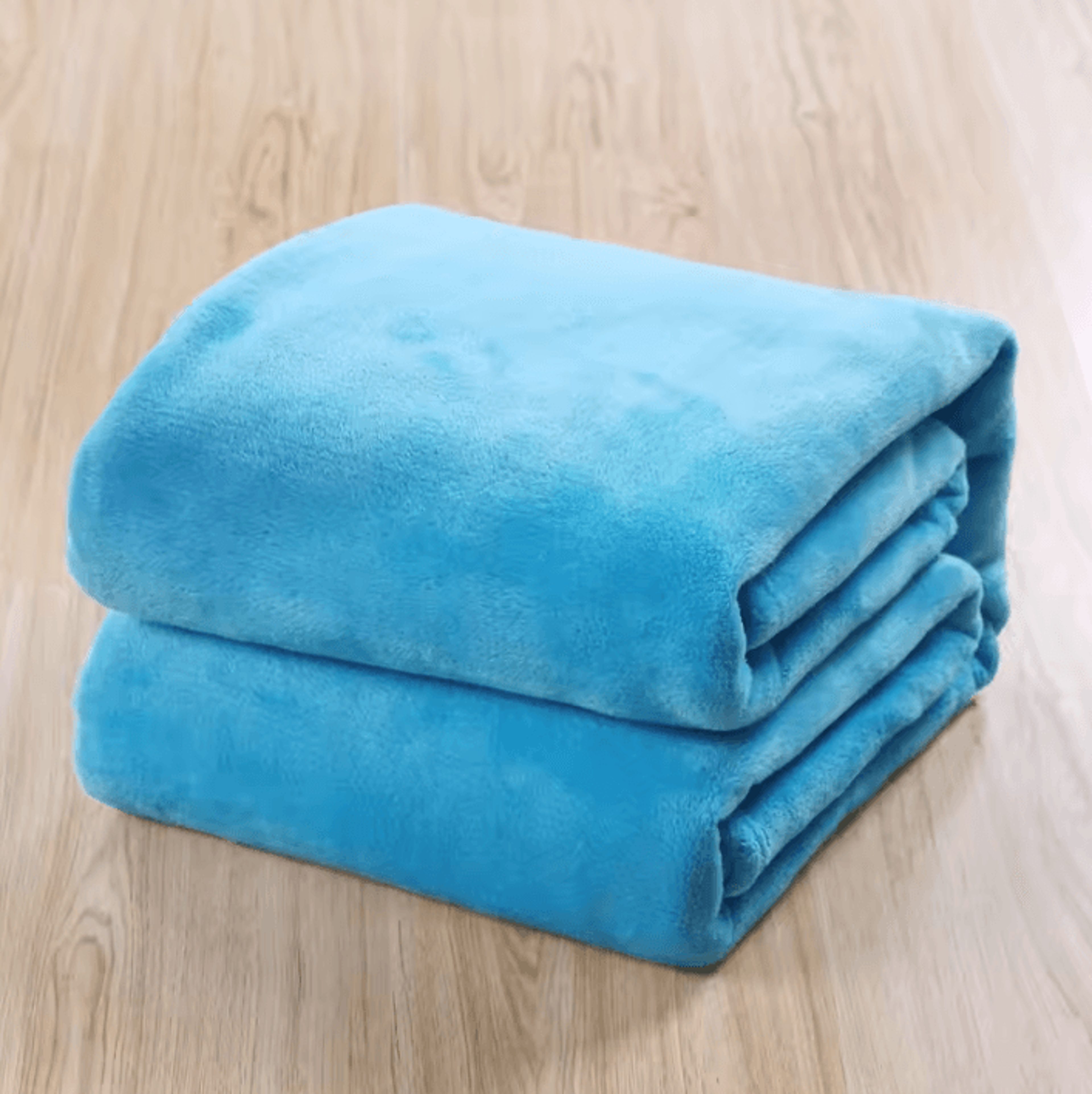 Solid Color Flannel Bed And Sofa Blanket 8
