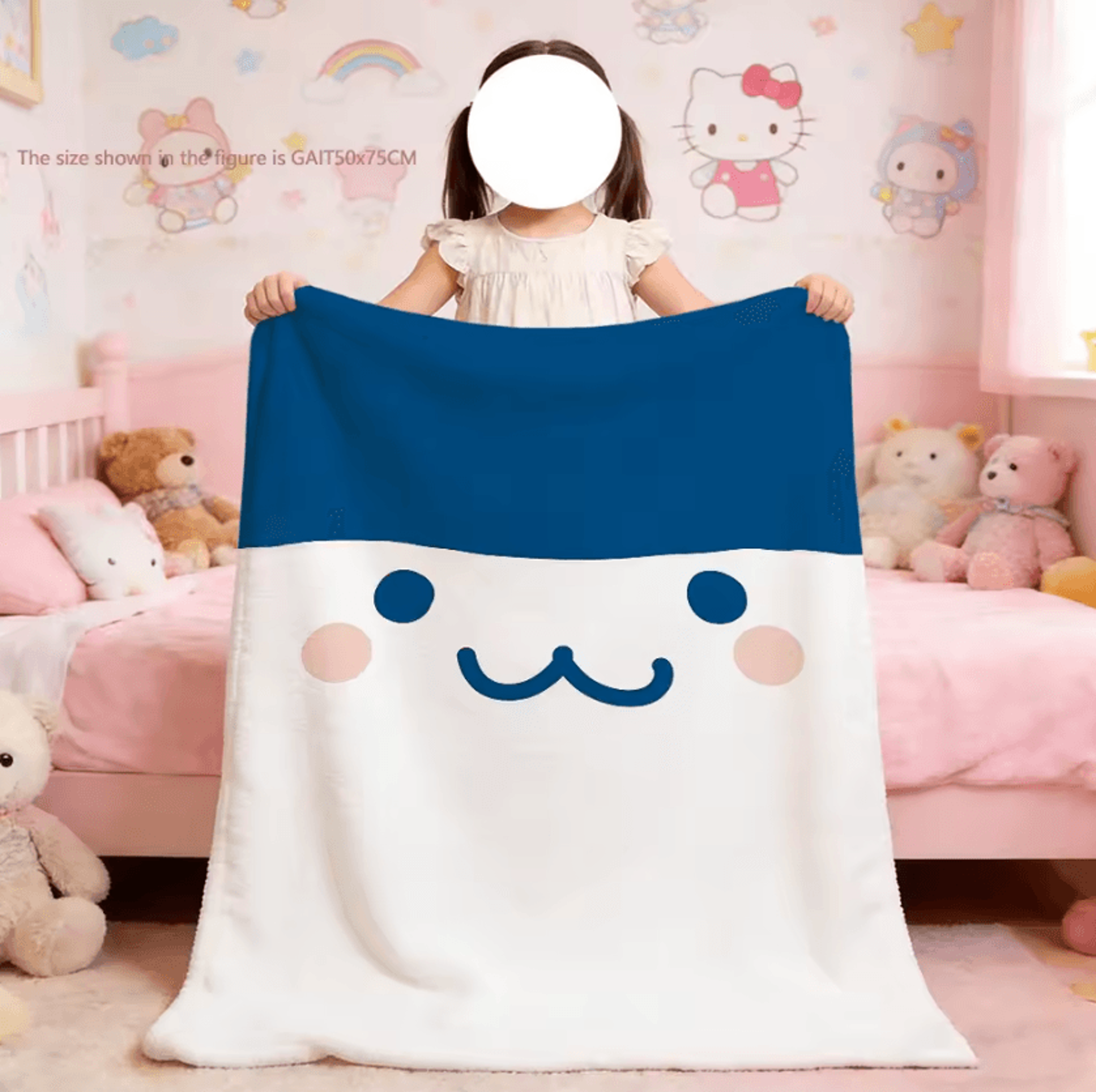 Retro Tamagotchi Soft Fleece Throw Blanket 4