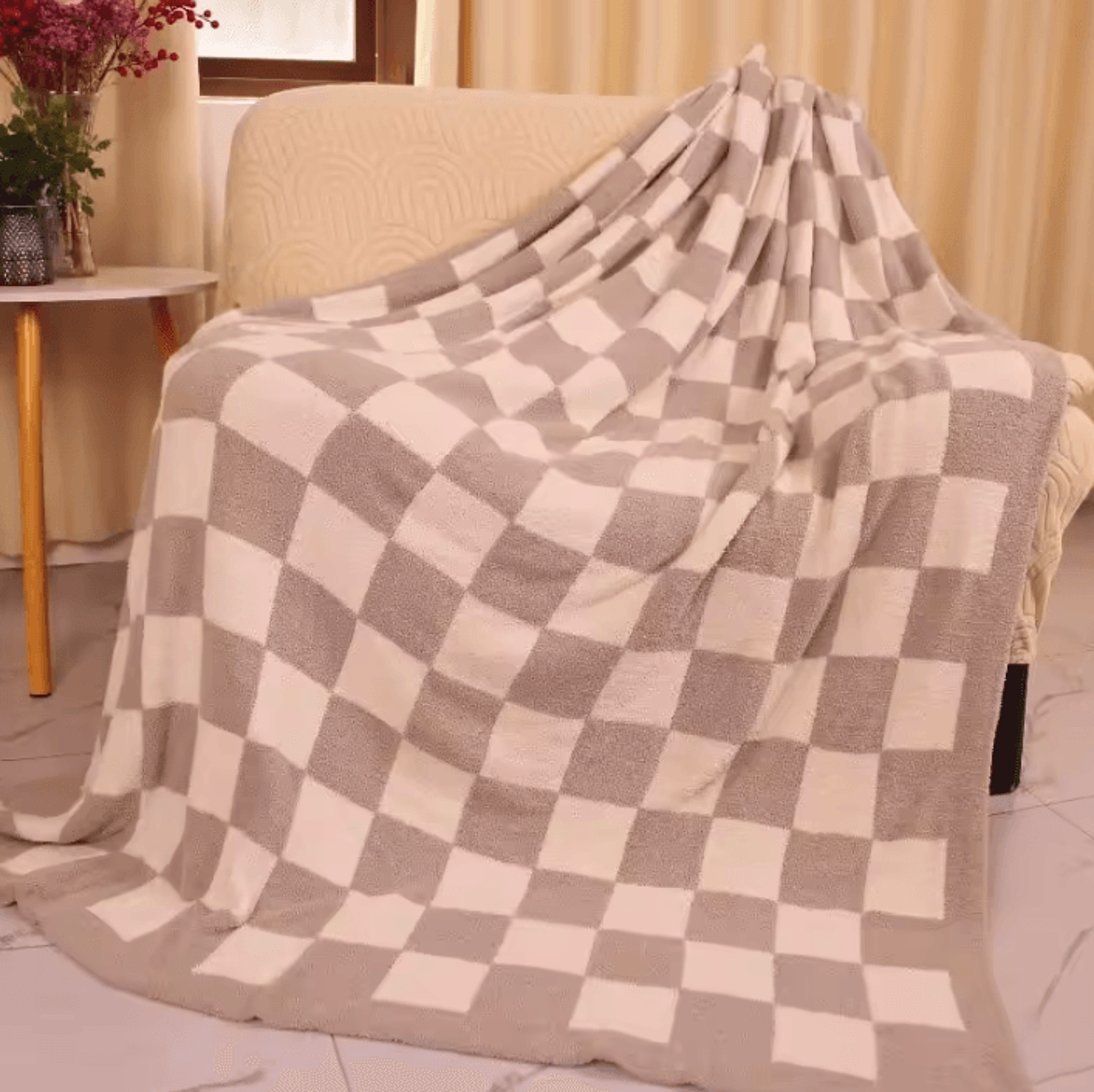 Nordic Thickened Four Season Sofa Throw Blanket 7