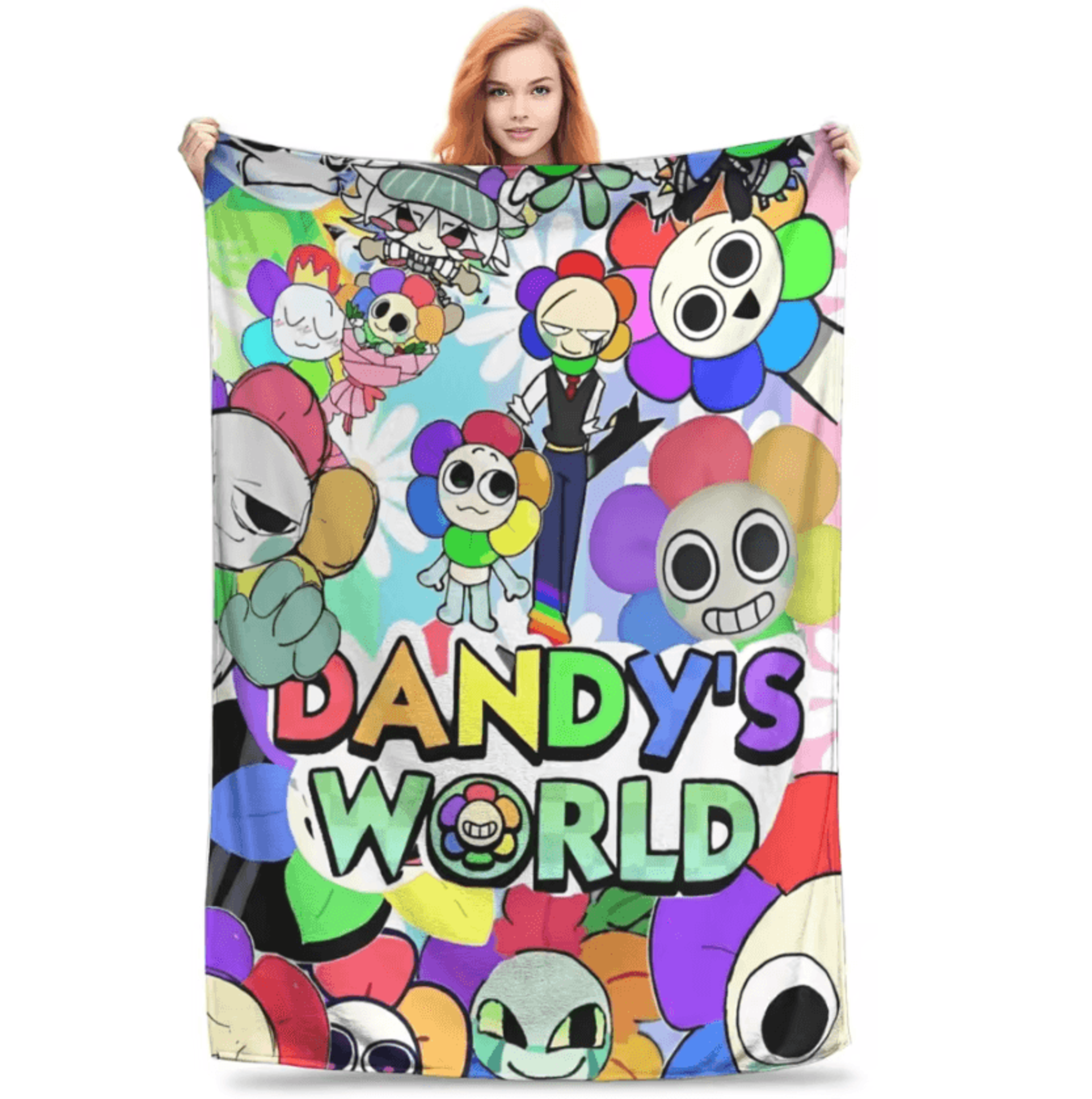 Dandys World Cozy Flannel Throw Blanket 3