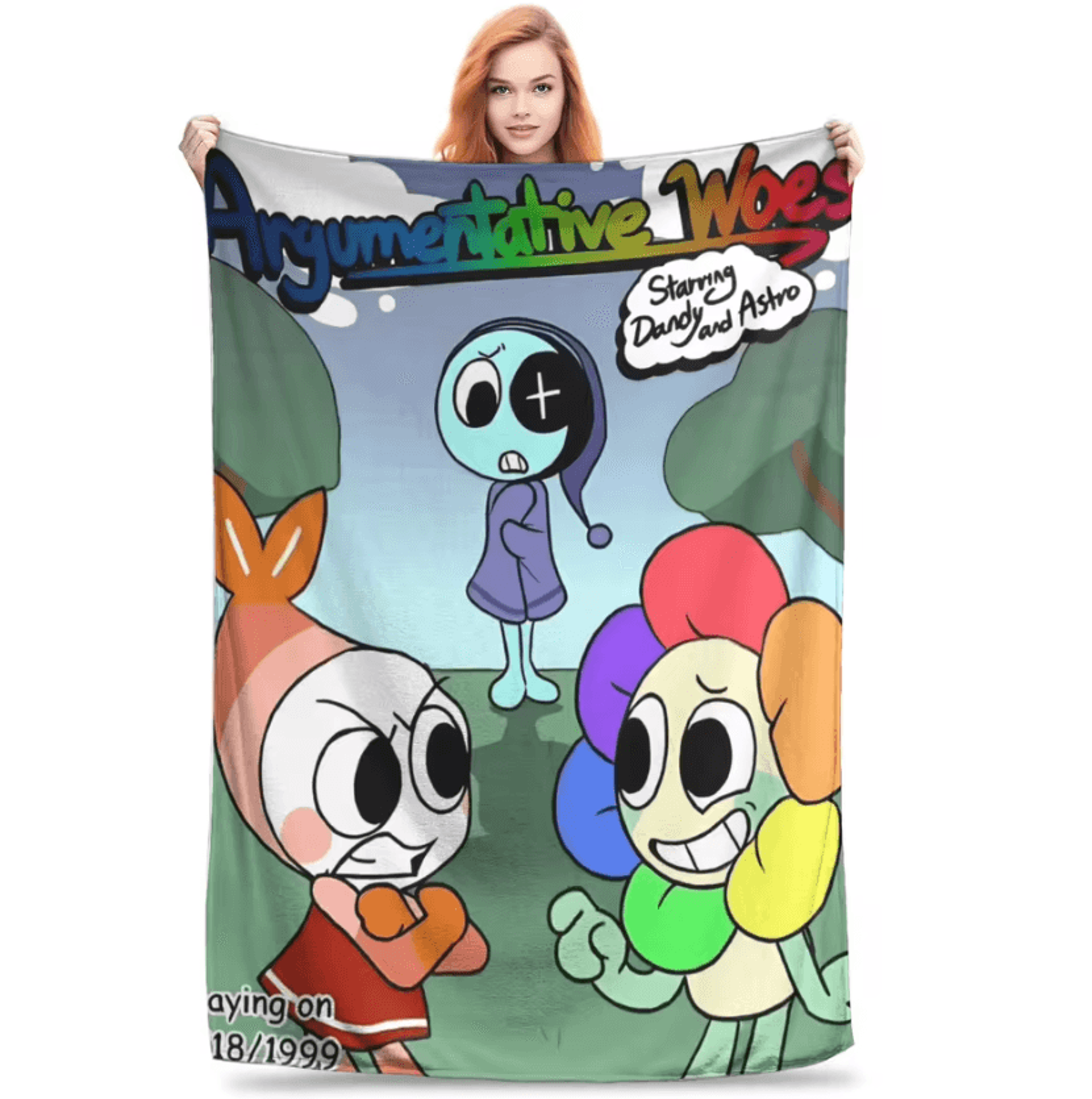 Dandys World Cozy Flannel Throw Blanket 7