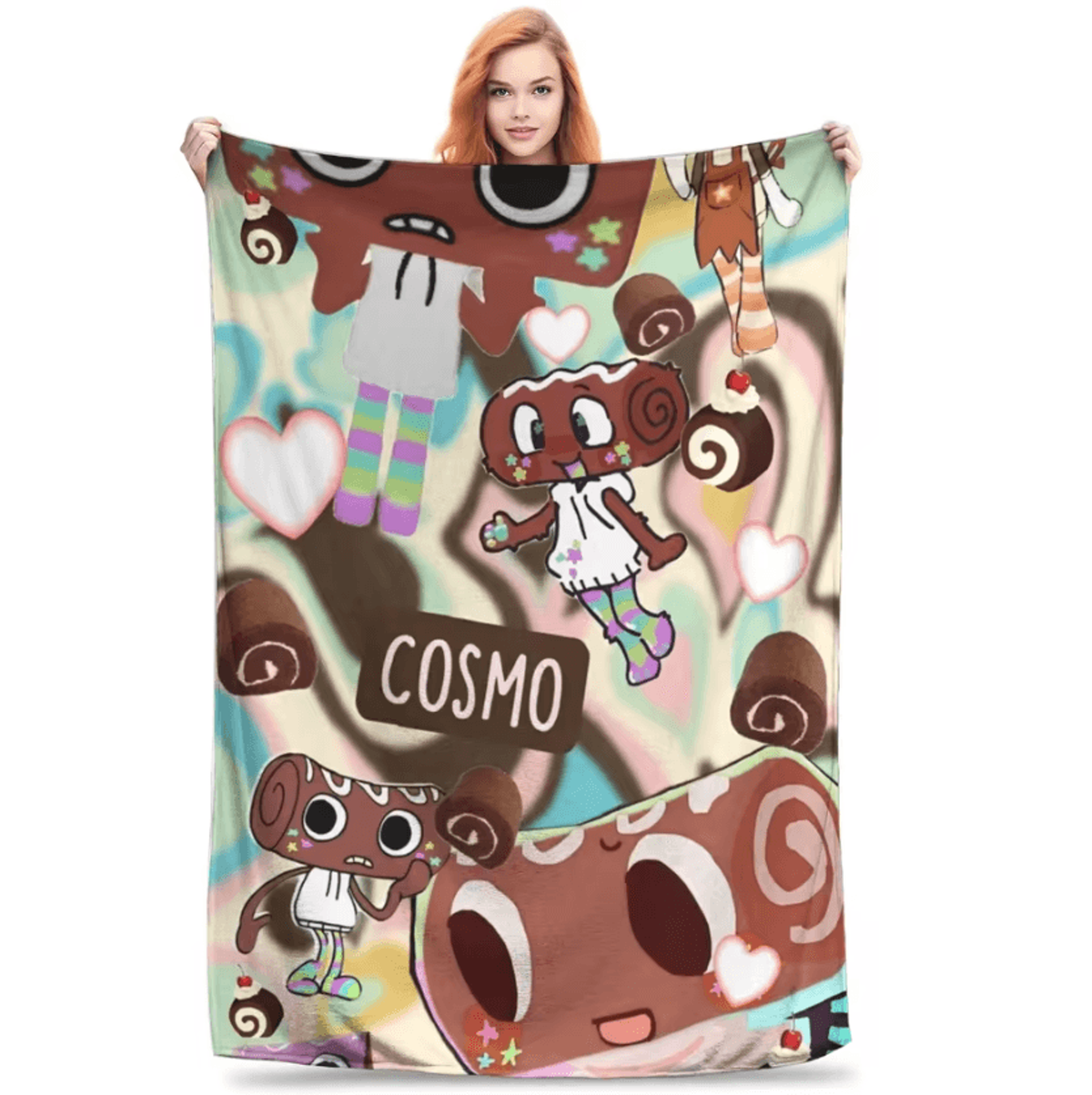 Dandys World Cozy Flannel Throw Blanket 9