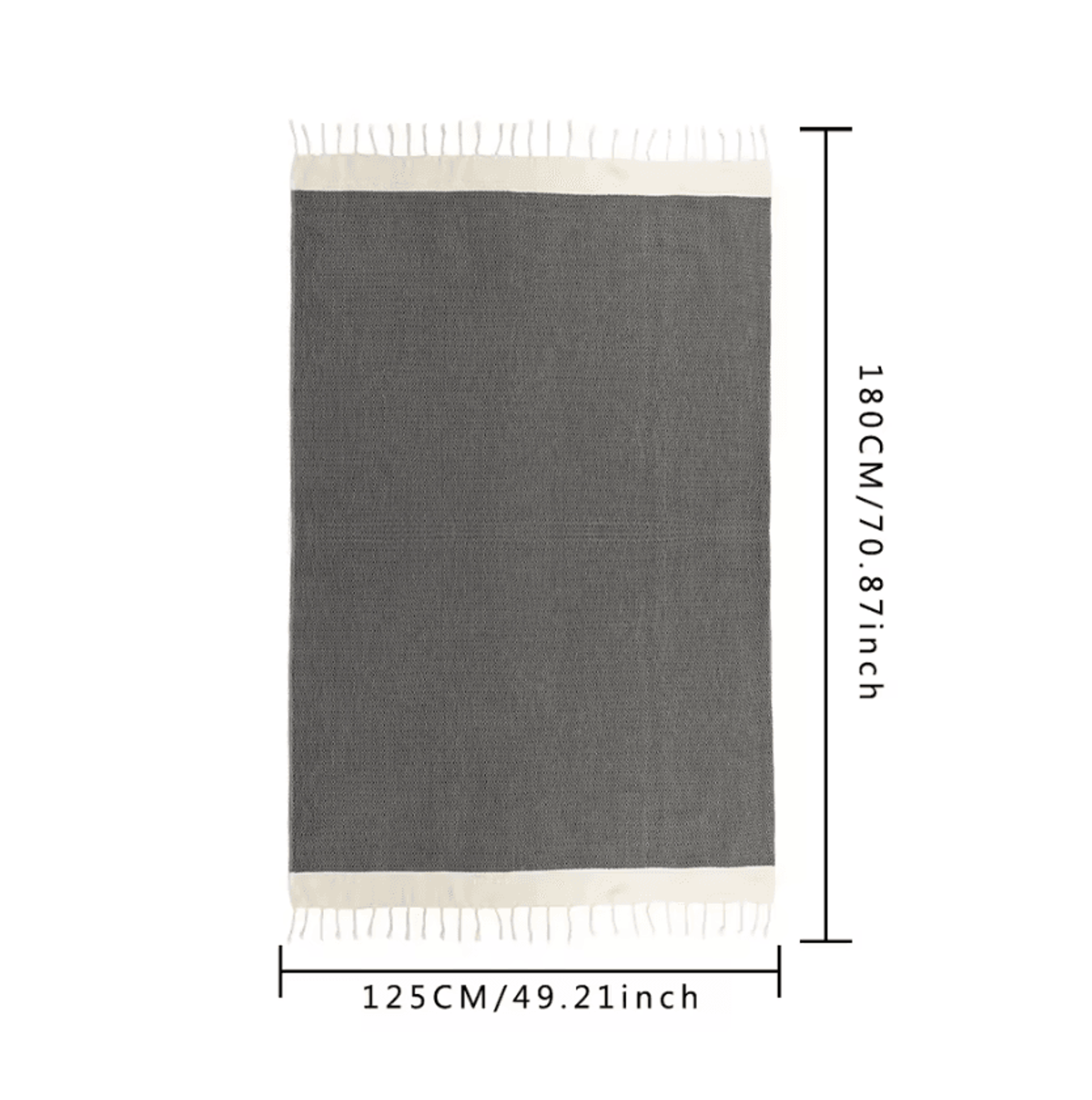 Turkish Thickened Checkered Multifunctional Throw Blanket 1