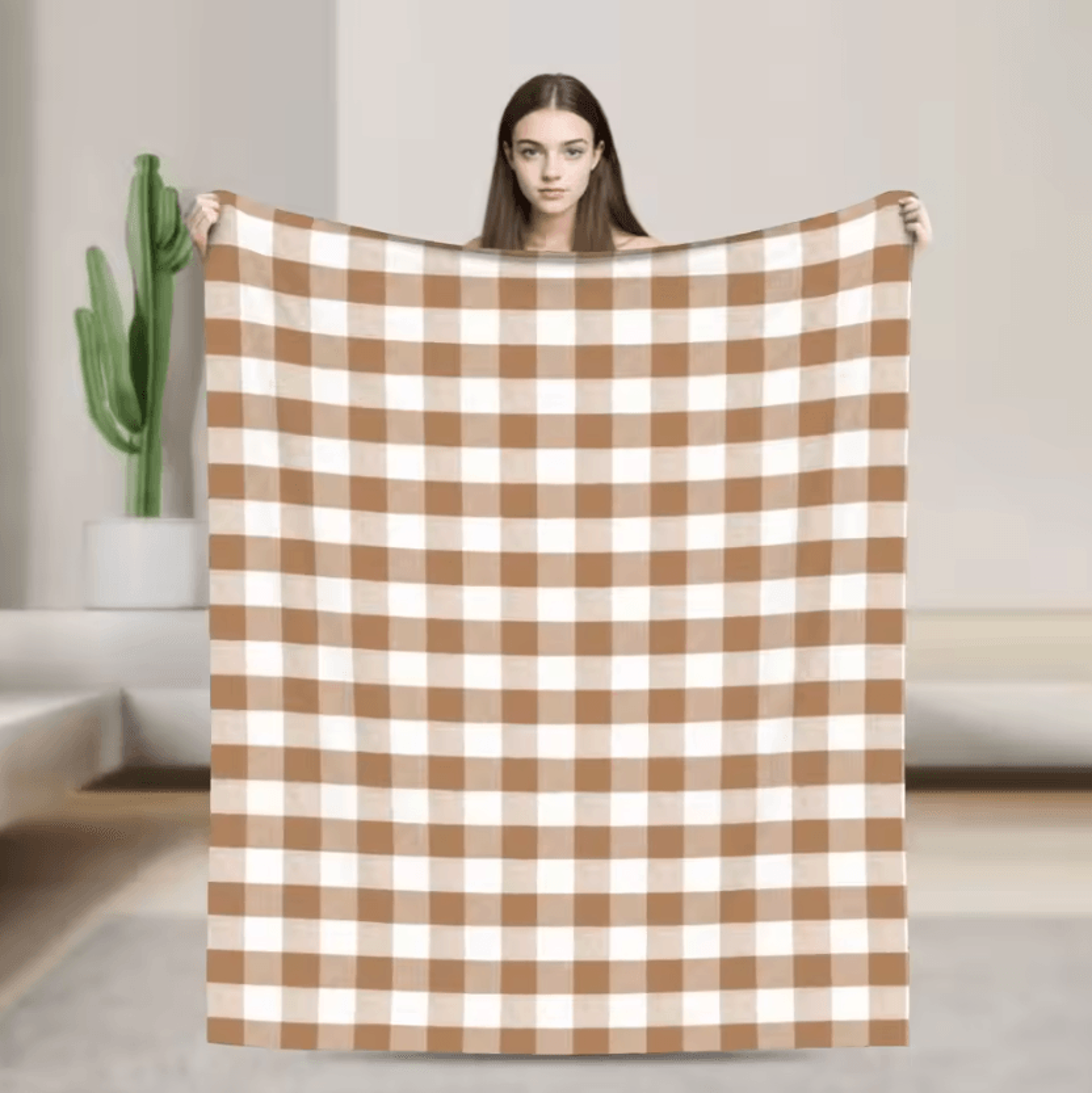 Royal Stewart Tartan Plaid Soft Fleece Throw Blanket 16