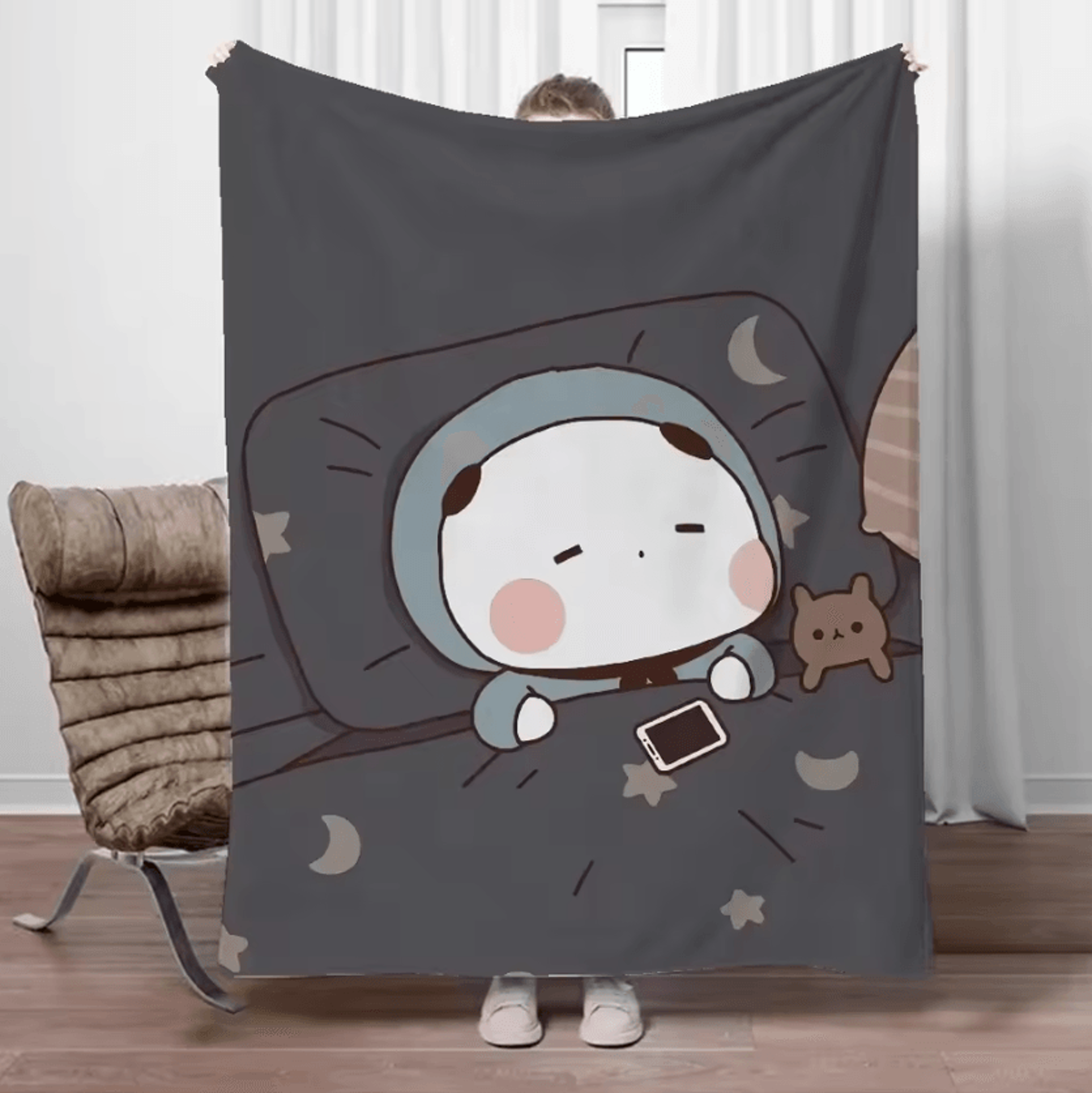 Bubu And Dudu Fluffy Soft Throw Blanket 1