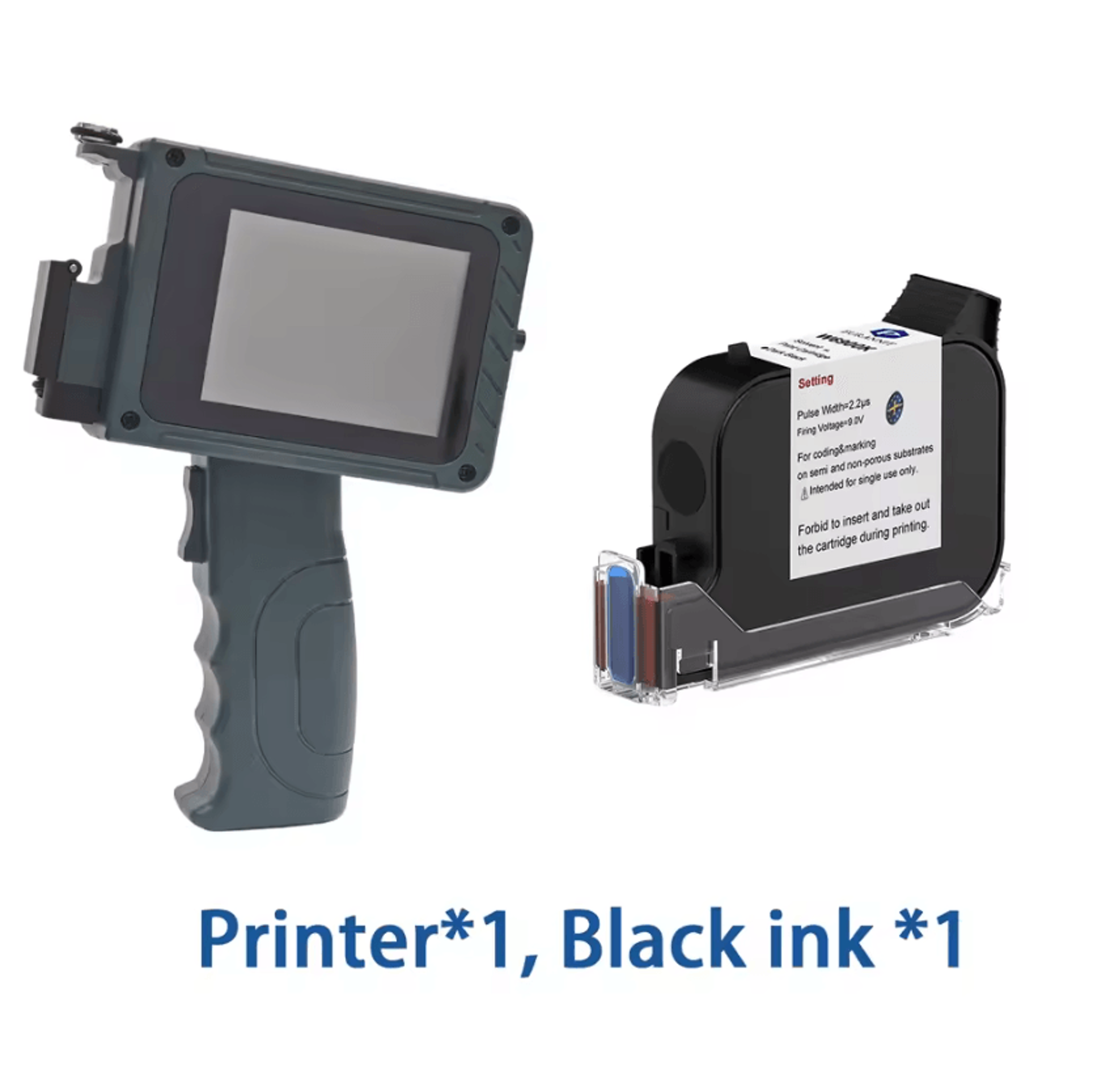 EURANNIT EC15 127mm Portable Handheld Inkjet Printer For QR Barcode Logo And Date Coding 6