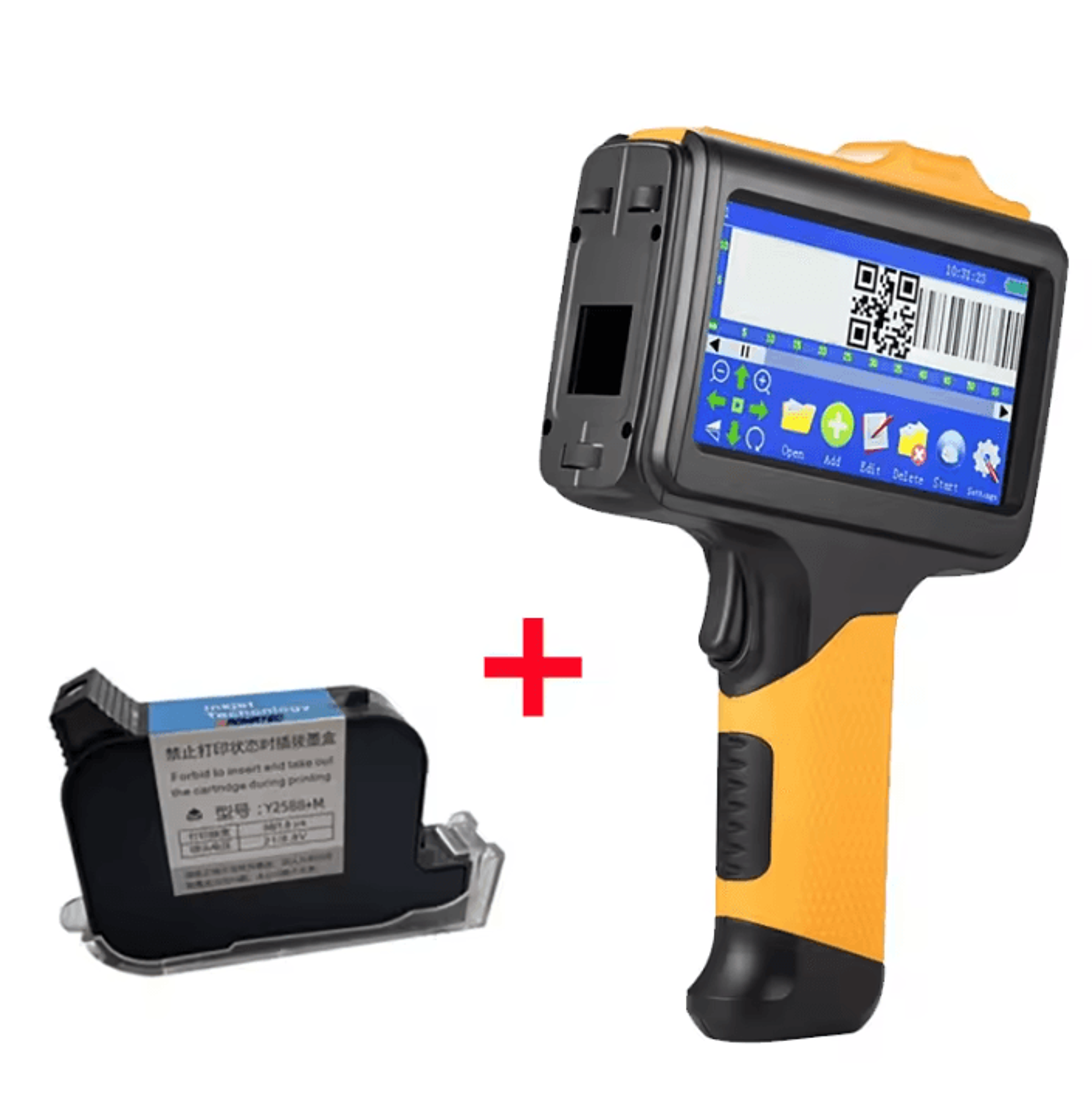 28 Language Handheld Inkjet Printer Portable Expiry Date And Logo Coding Machine With Ink Cartridge 6