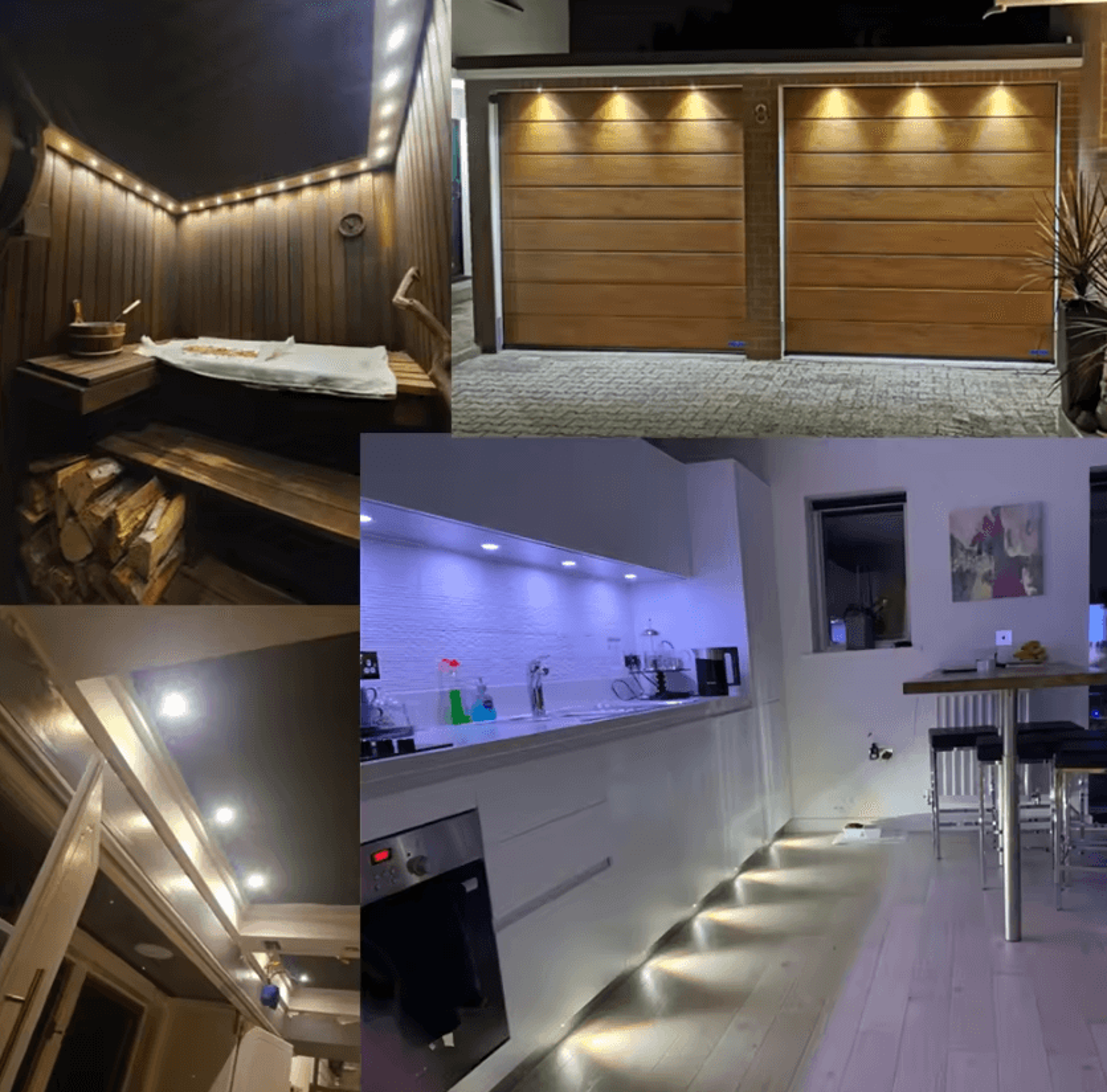 1W IP65 Mini LED Recessed Downlight 12V 24V Dimmable Spotlight For Kitchen Cabinets Stairs And Outd 1