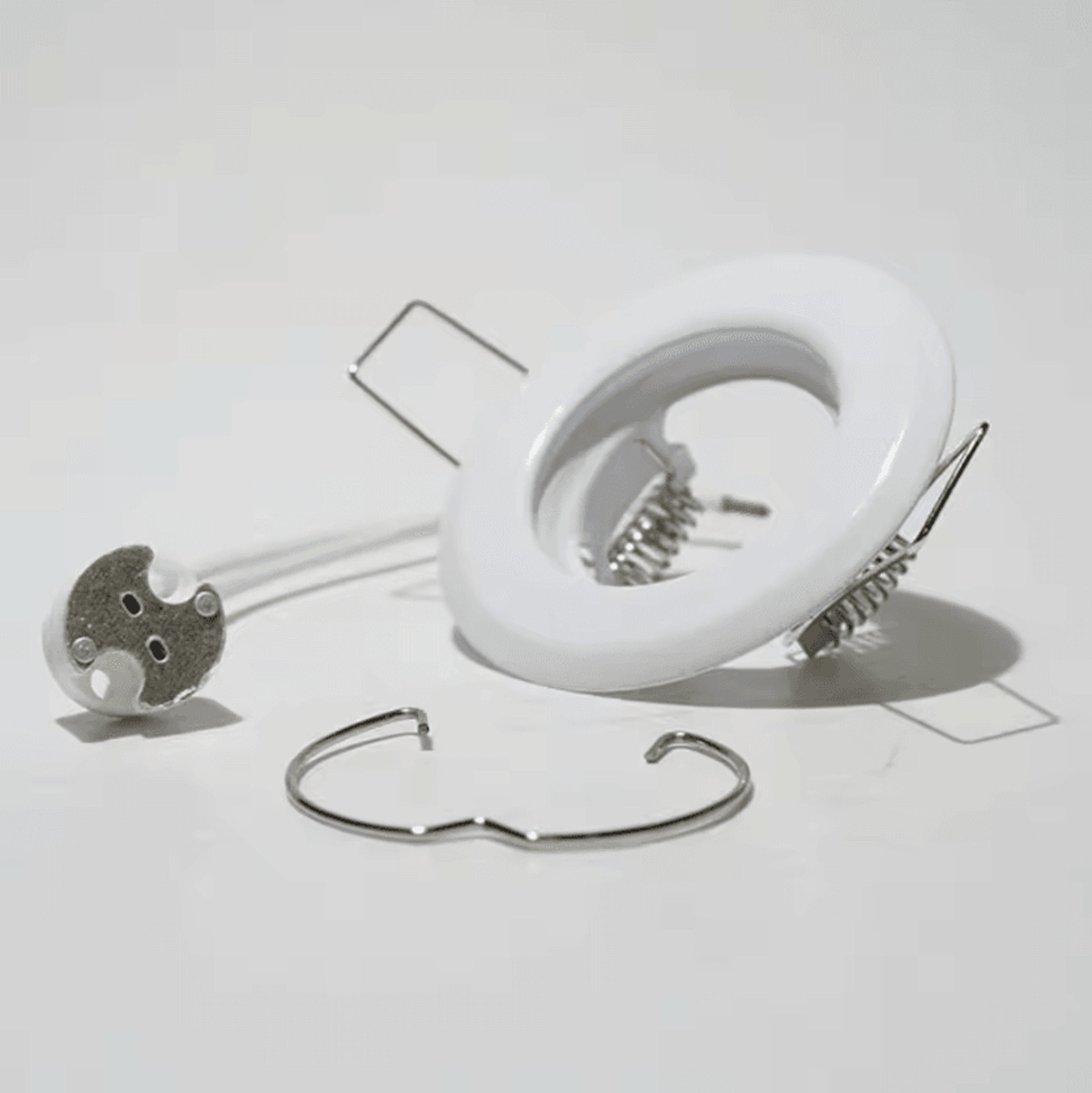 Modern Solid Color Recessed Ceiling Downlight Housing MR16 GU10 Spotlight Frame For Home Lighting 3