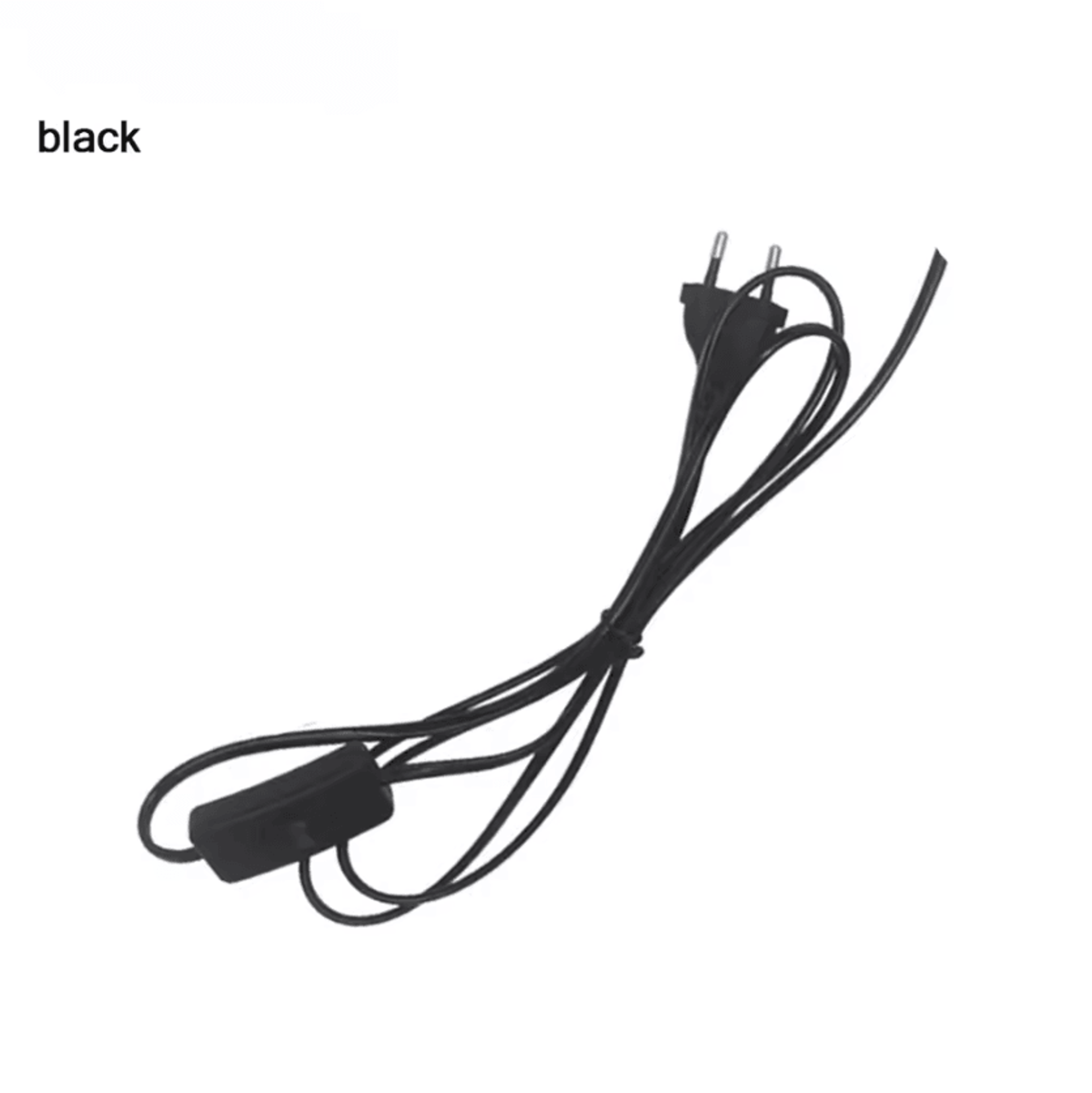 JOYINLED EU Plug Power Cord With On Off Switch Extension Cable For Table Lamps And Floor Lights 7