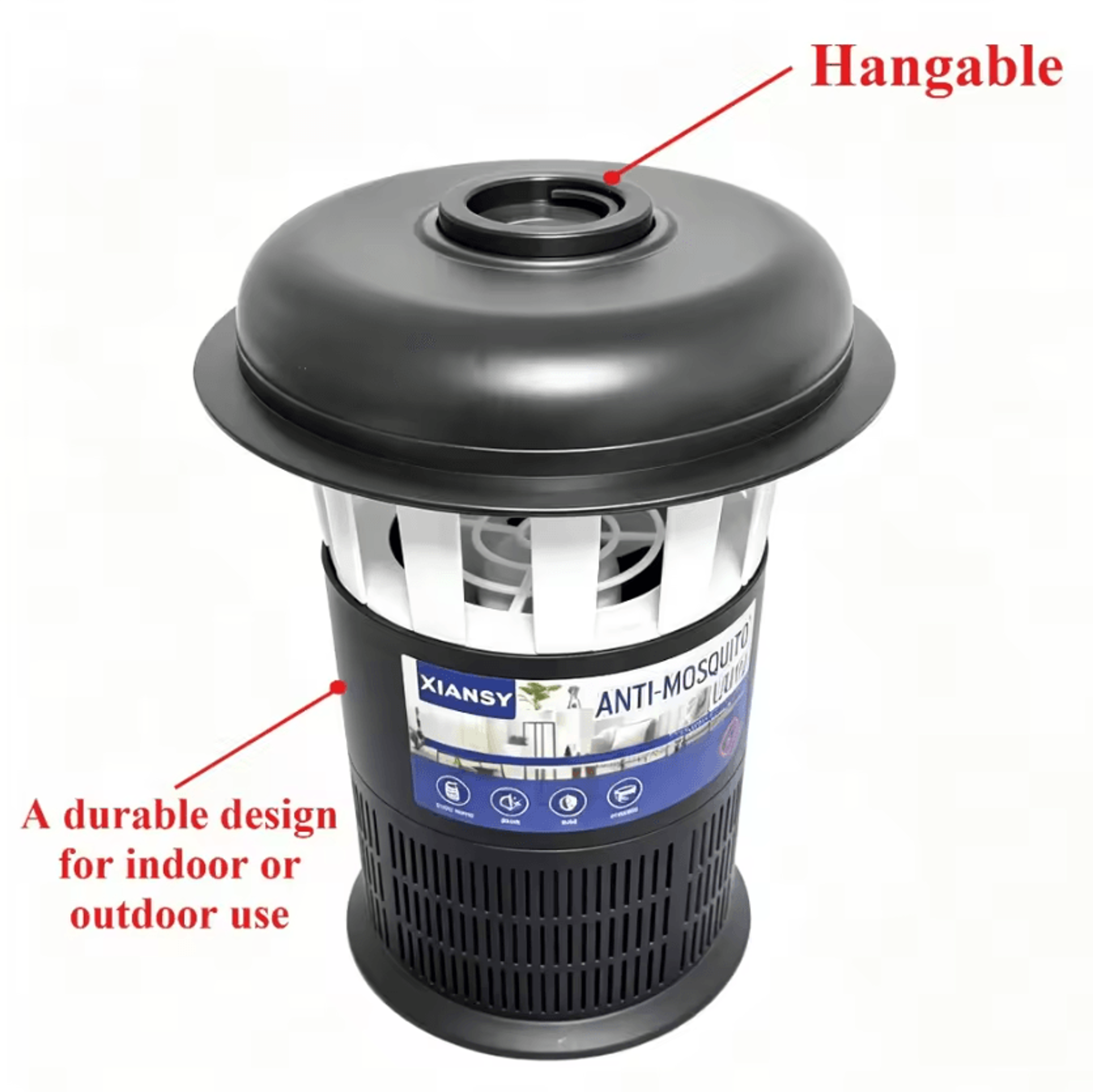Portable Mosquito Killer Lamp Indoor Outdoor Flying Insect Trap For Flies Gnats And Wasps 3
