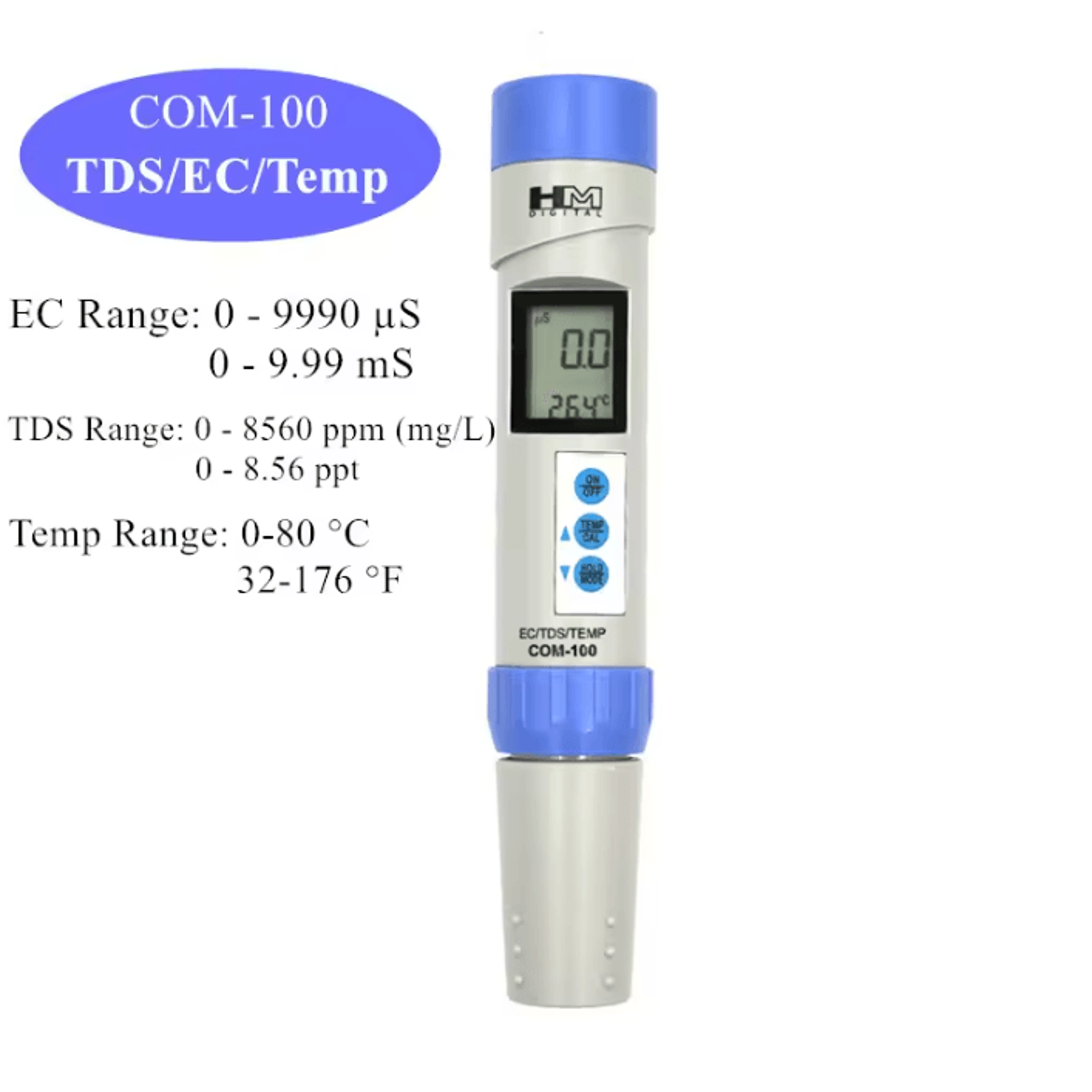 Digital Water Quality Tester 2in1 3in1 4in1 PH TDS EC Temperature Meter For Drinking Water Aquarium 4