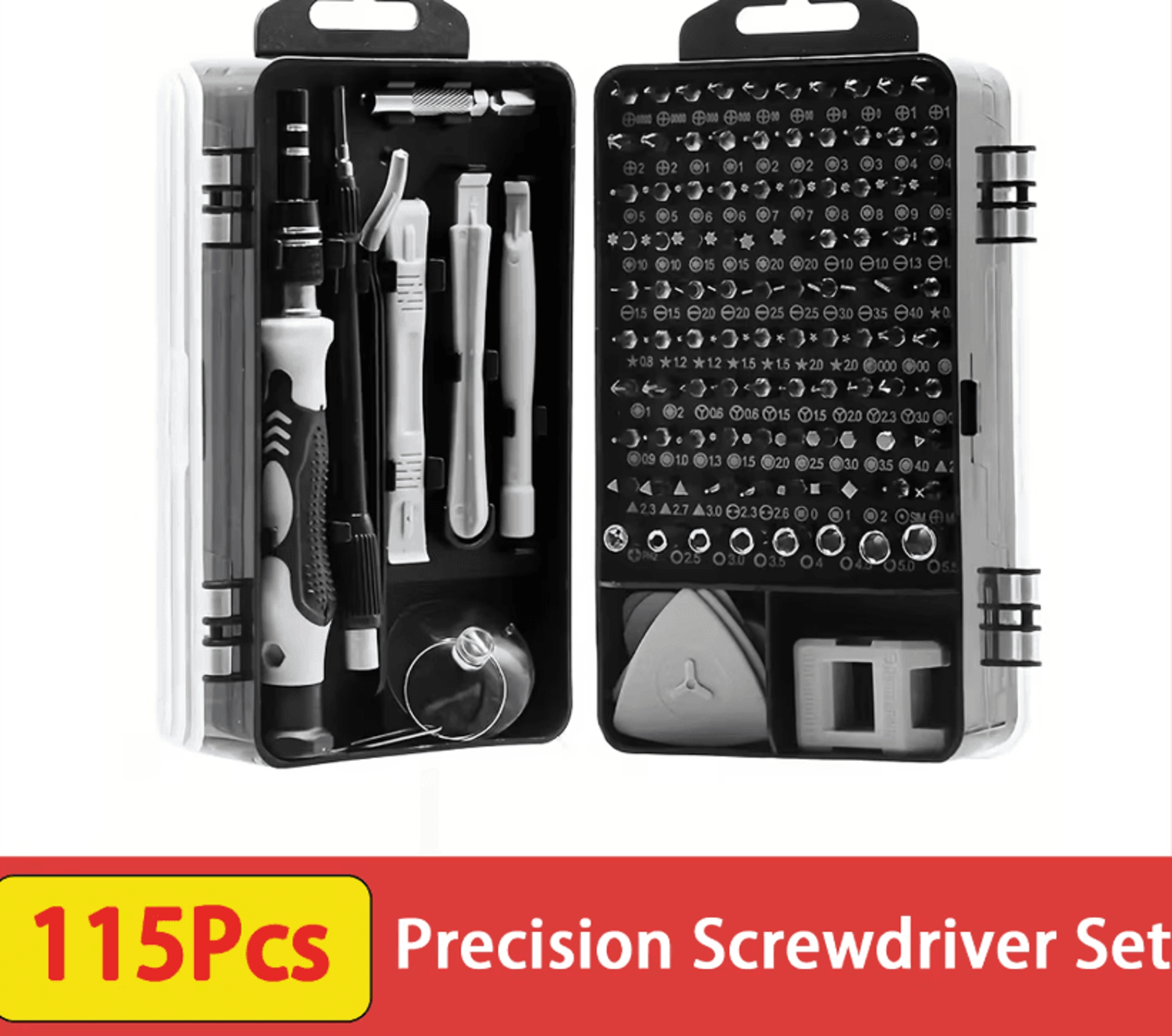 115 In 1 Precision Screwdriver Set Electronics Repair Tool Kit For Laptop Phone Watch And Gaming Co 0