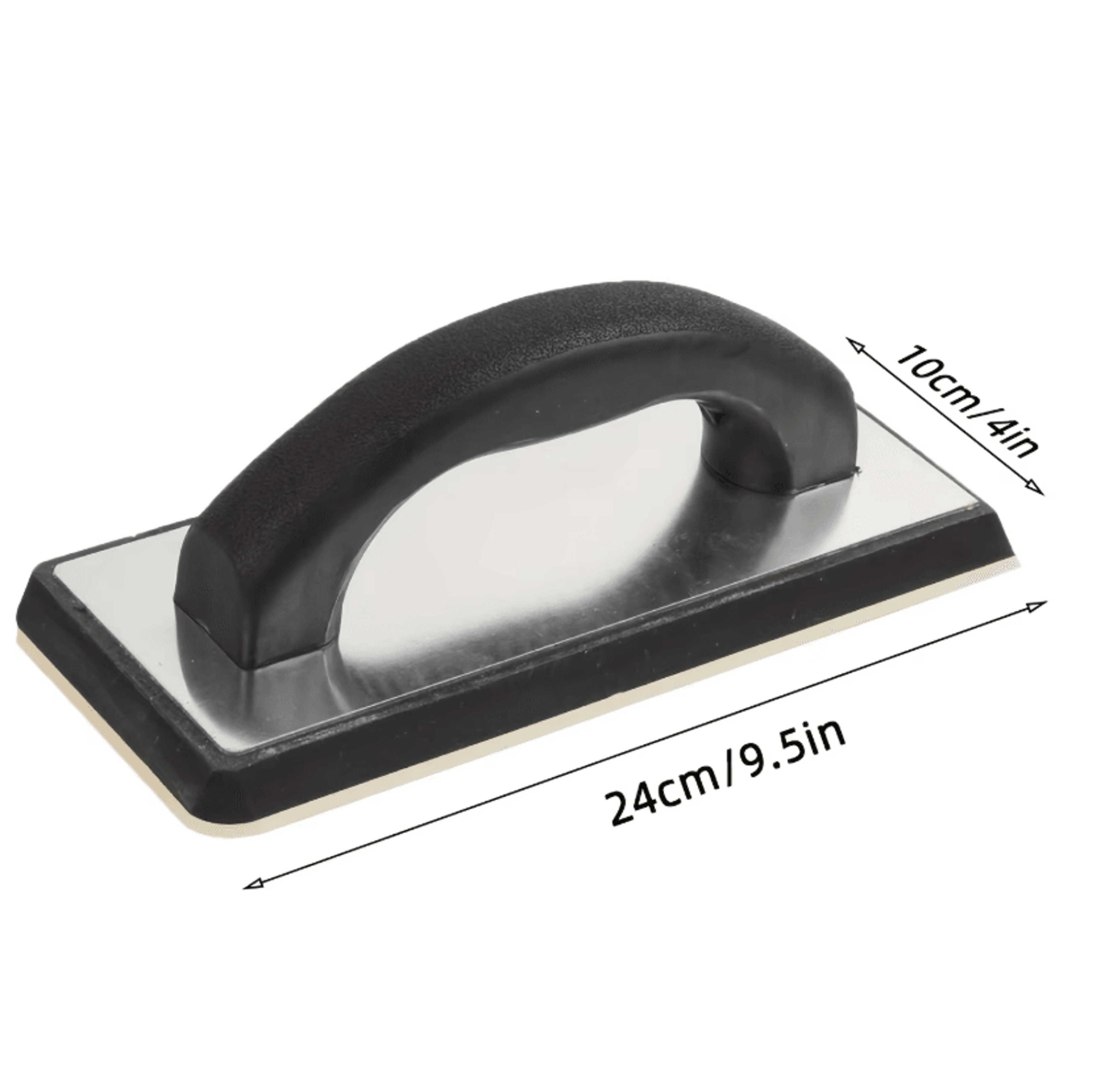4 X 95 Inch Rubber Grout Float With Aluminum Frame And Ergonomic Handle For Tile Grouting And Smoot 1