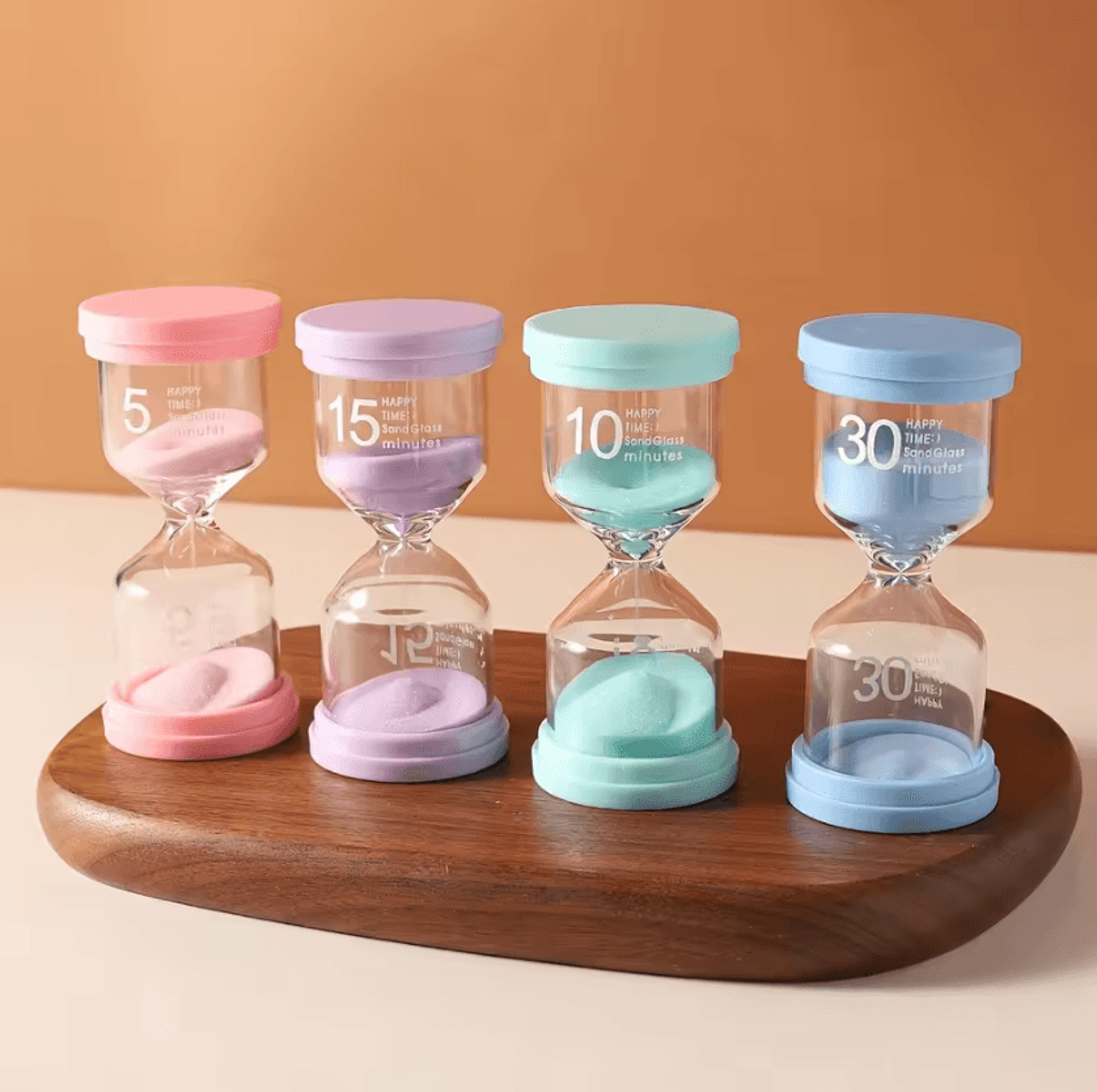 Macaron Color Sand Timer 35101530 Minute Hourglass For Kids Learning Games Classroom And Home Decor 0
