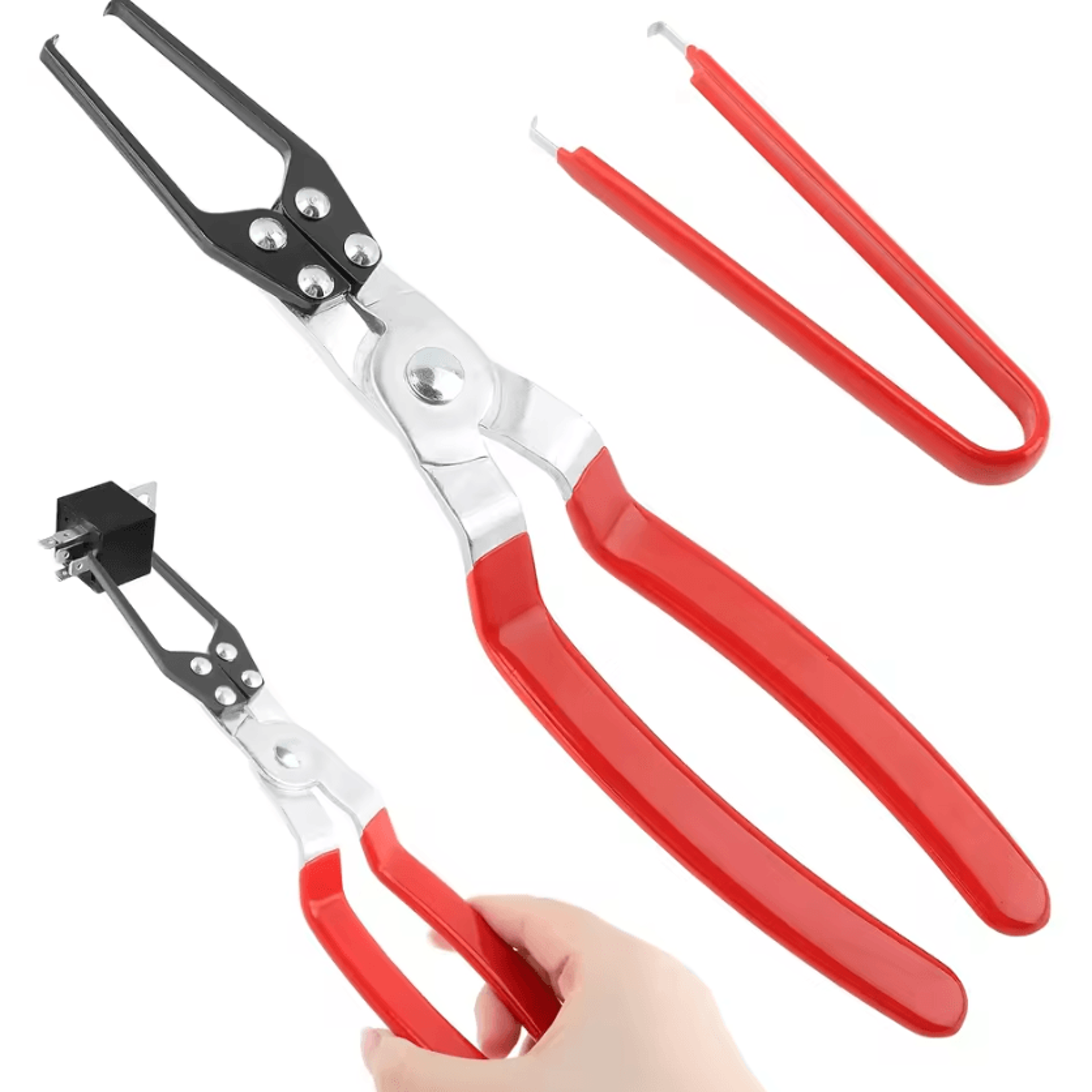 2PCS Automotive Relay Puller Pliers And Fuse Removal Tool Set For Car Electrical Maintenance 6