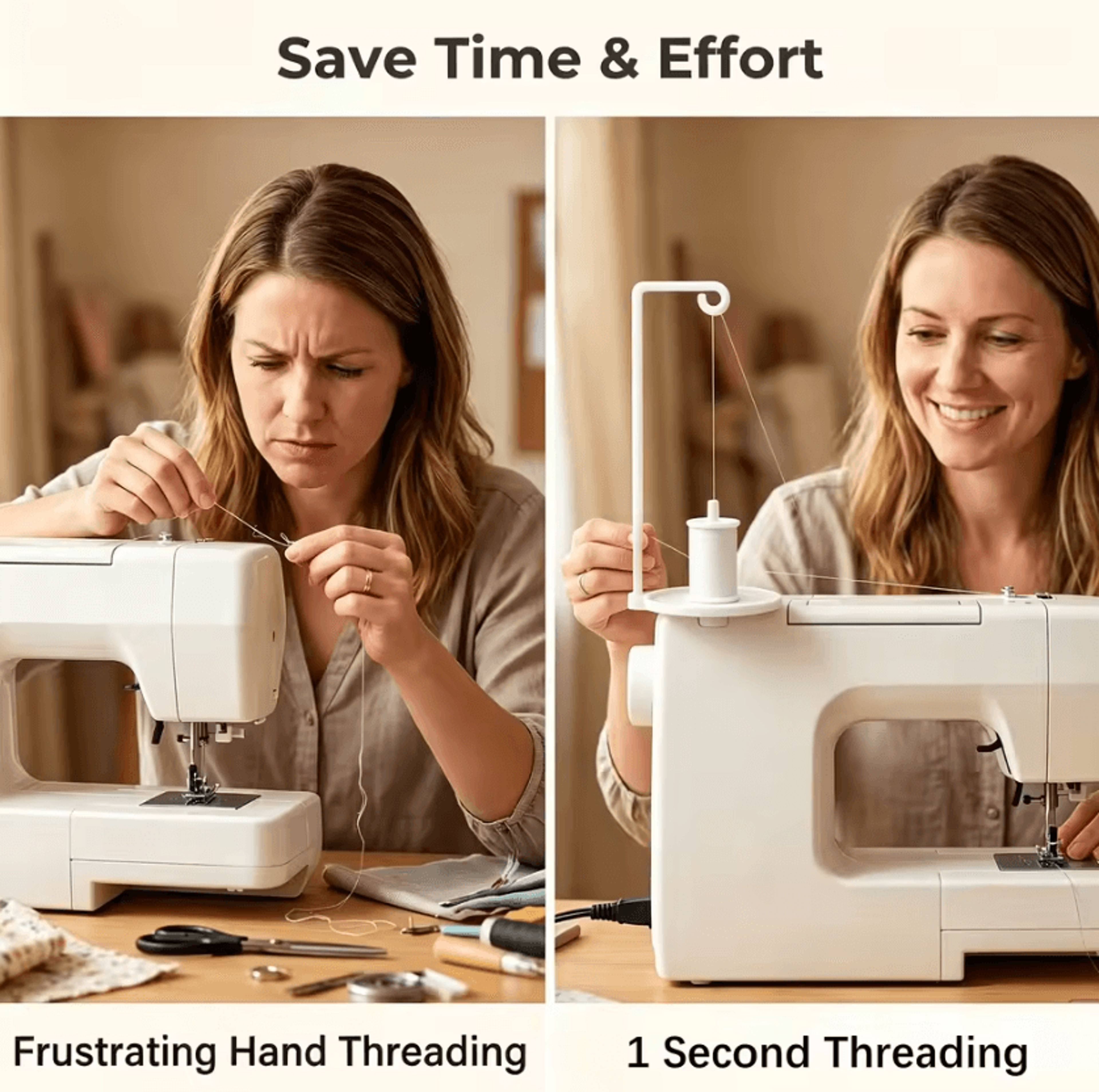 Sewing Machine Thread Spool Holder Single Line Shaft Bracket For Smooth Thread Feeding And Househol 1