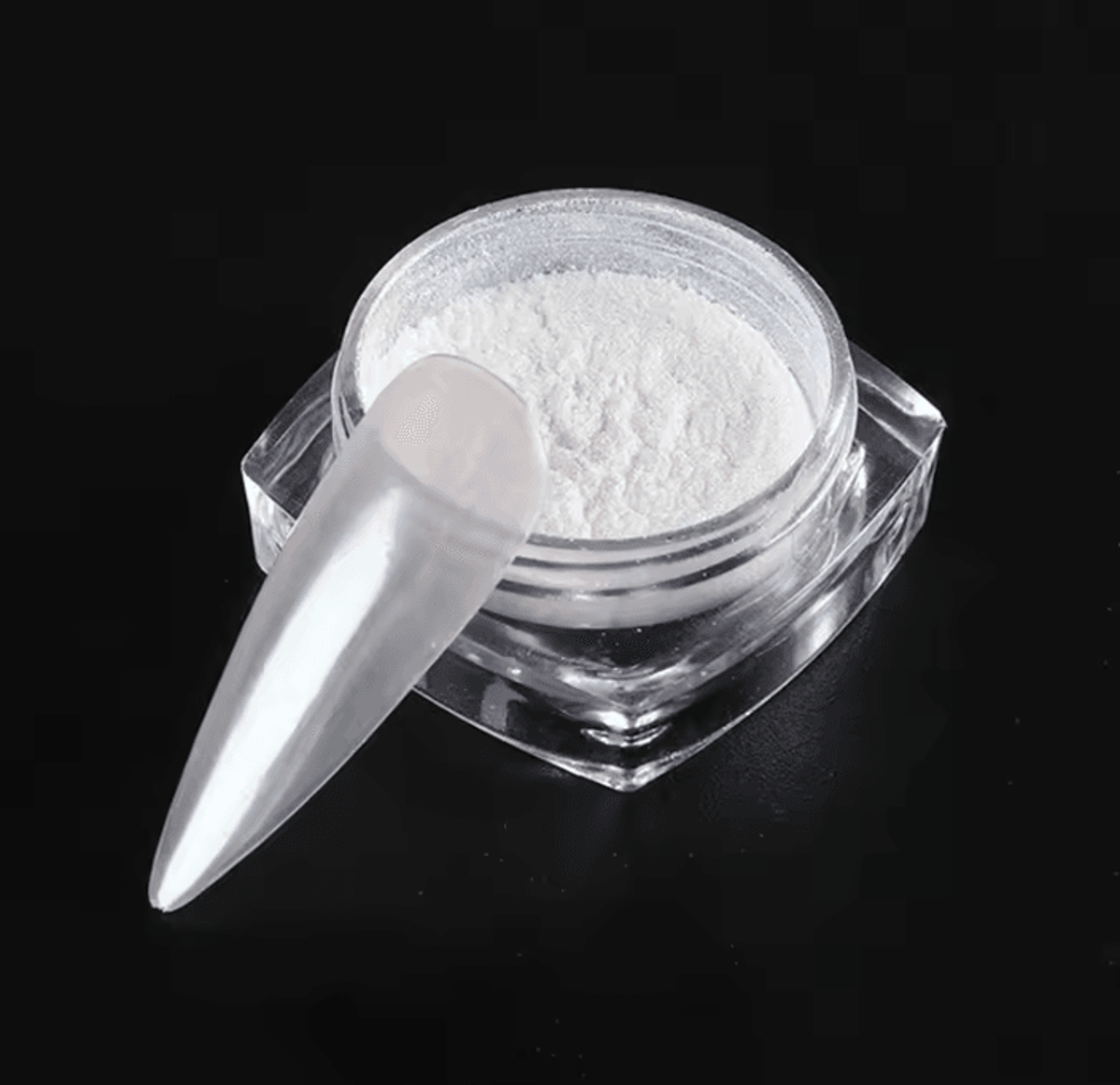 Moonlight Pearl White Chrome Nail Powder Aurora Glitter Pigment For Shimmering Mirror Nail Art 8