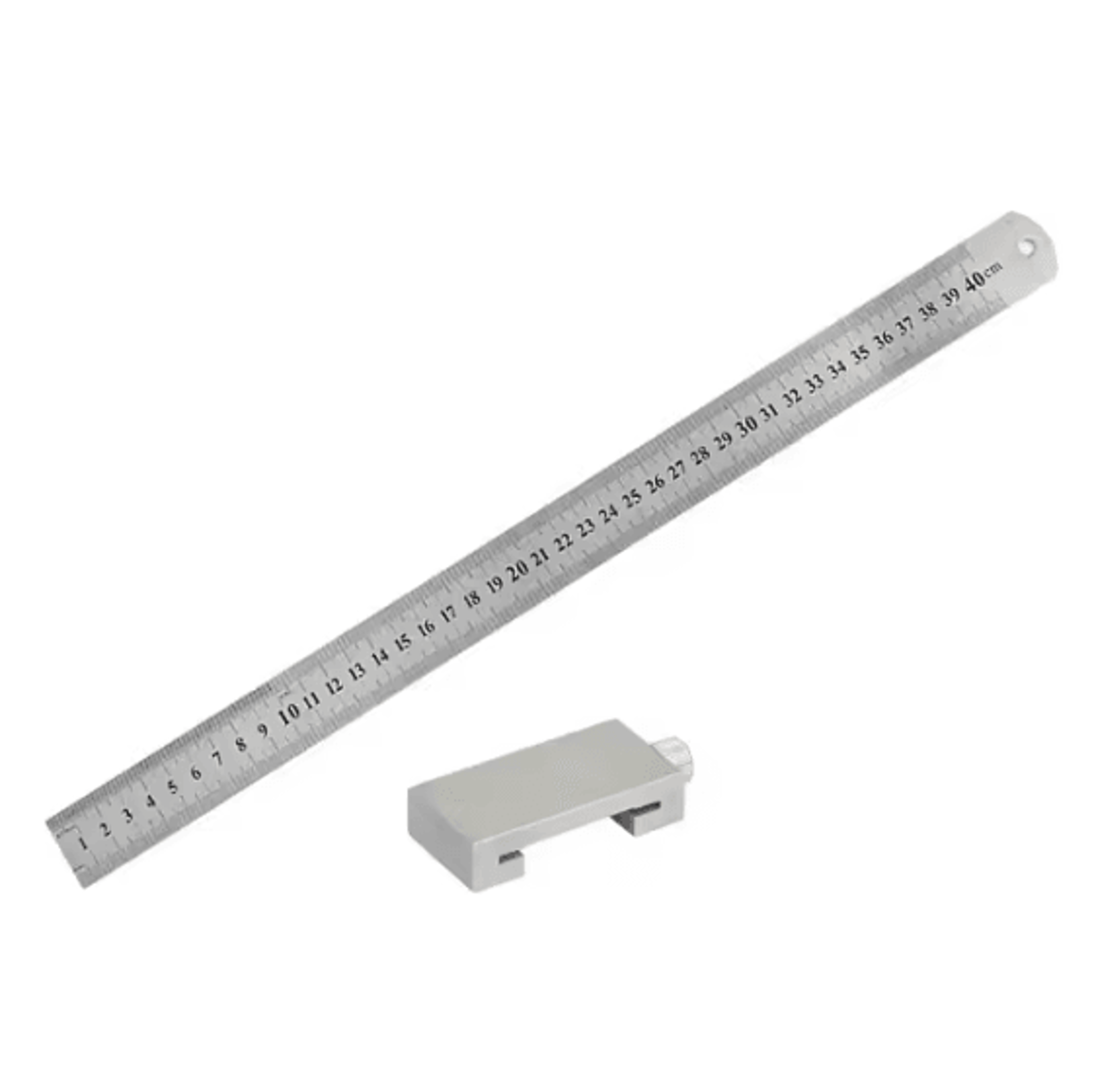 Woodworking Steel Ruler Positioning Limit Block Precision Measuring Stopper For Carpentry Marking A 5