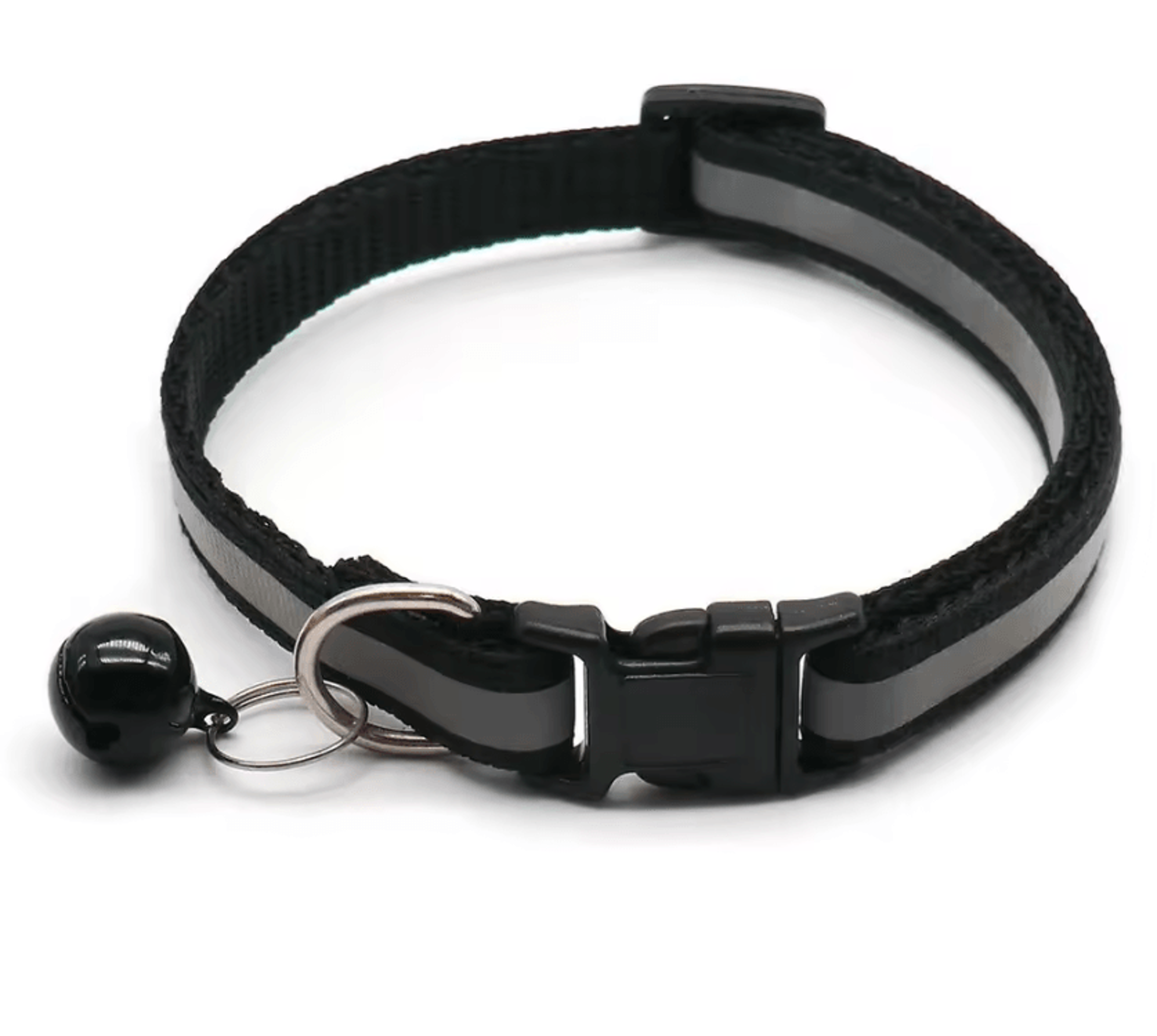 2PCS Reflective Adjustable Pet Collars With Bells For Cats And Small Dogs Available In 12 Colors 8