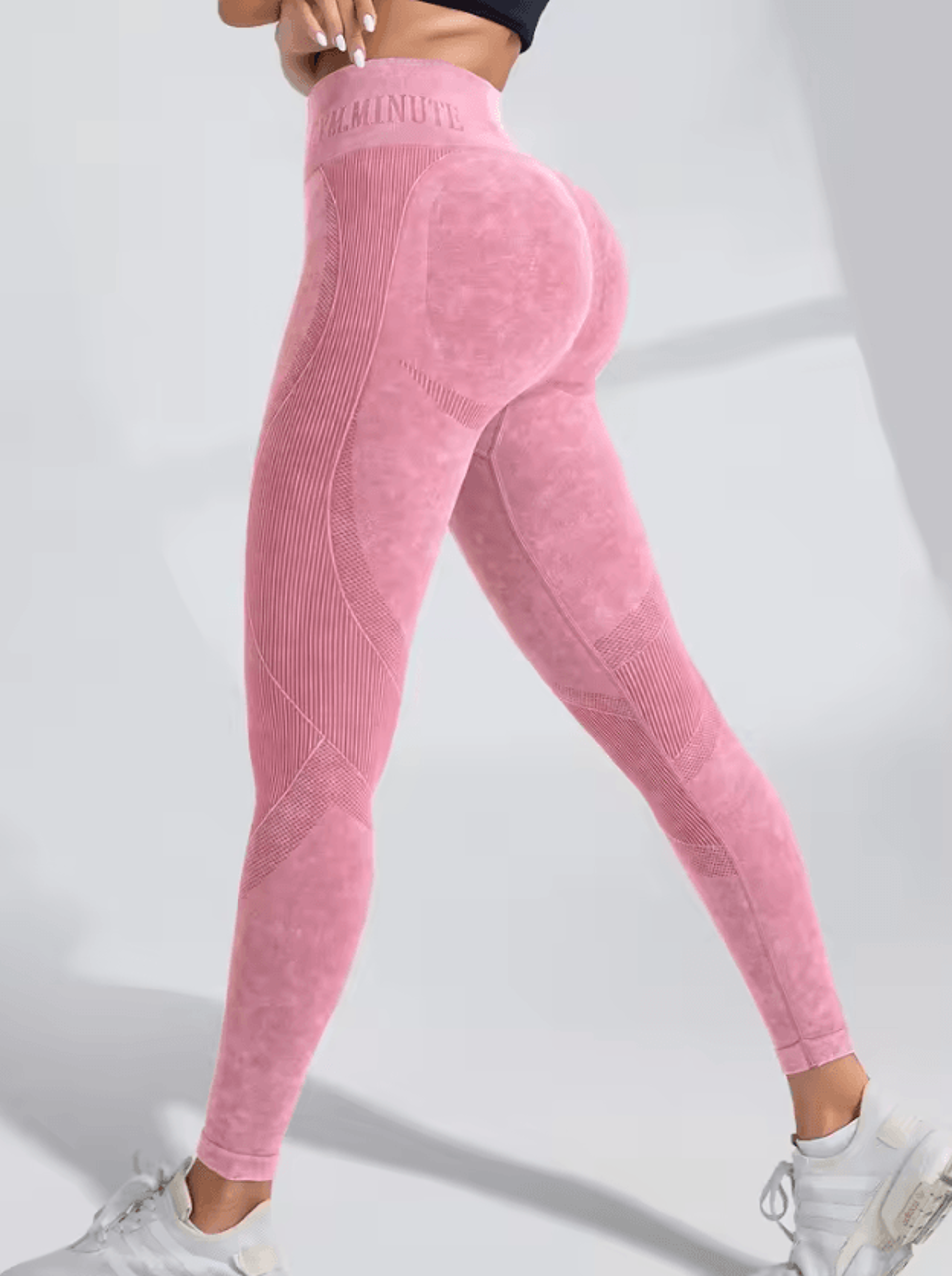 Womens High Waist Seamless Yoga Leggings Hip Lift Stretch Fitness Pants For Gym And Workout 8