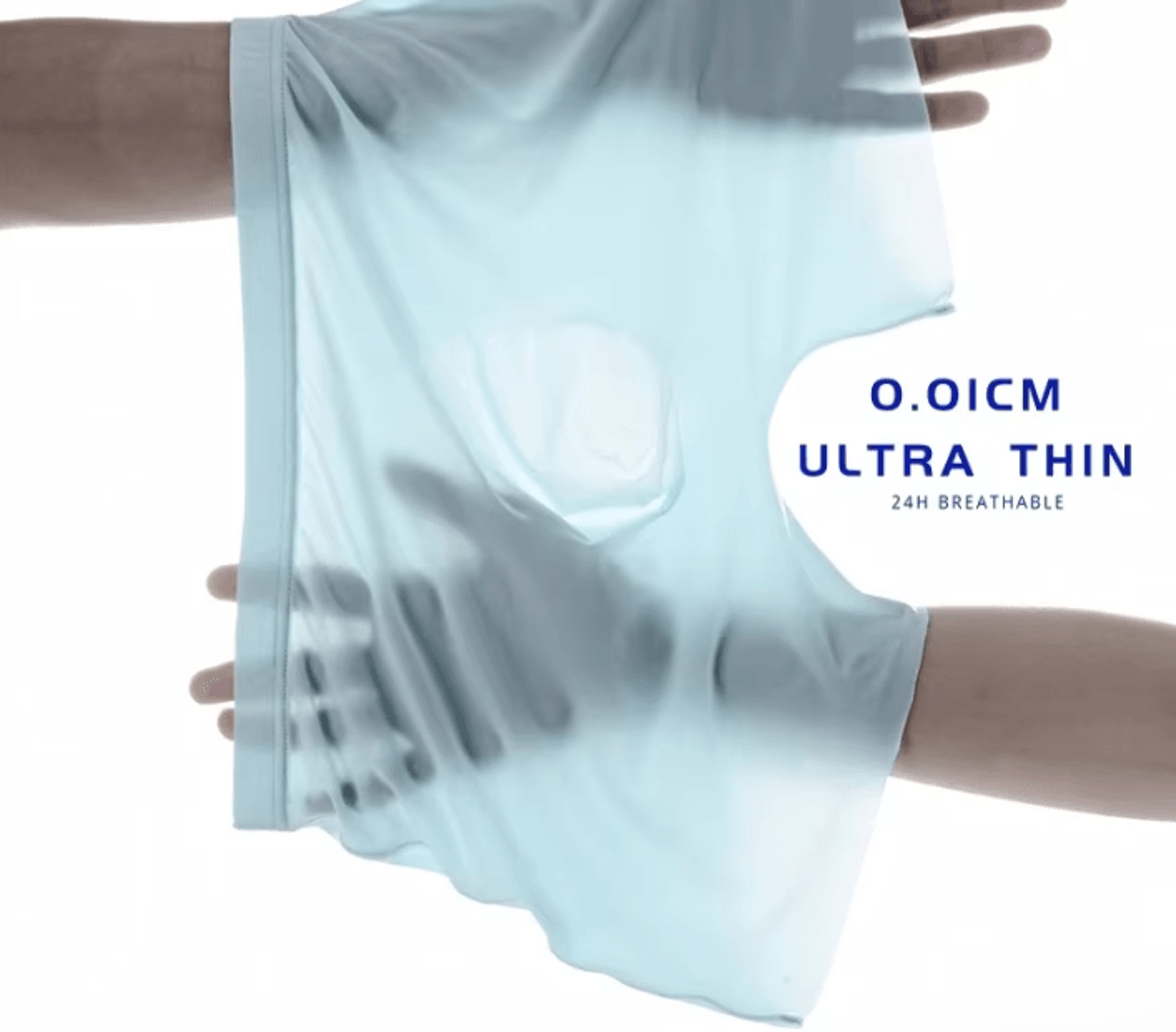 Mens Ice Silk Seamless Boxer Shorts Breathable Lightweight Underwear For Everyday Comfort 2
